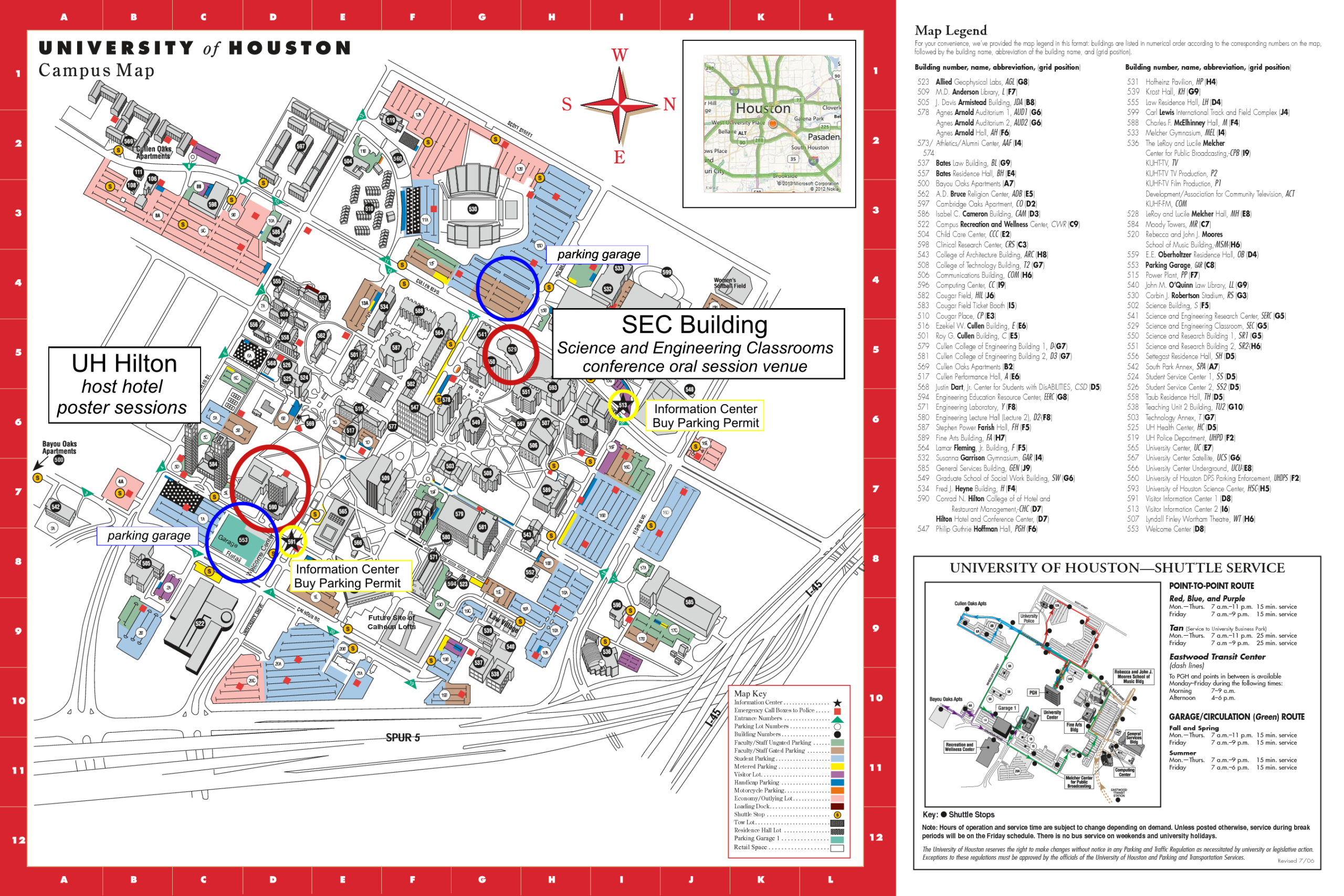 map of university of houston campus map of university of houston campus