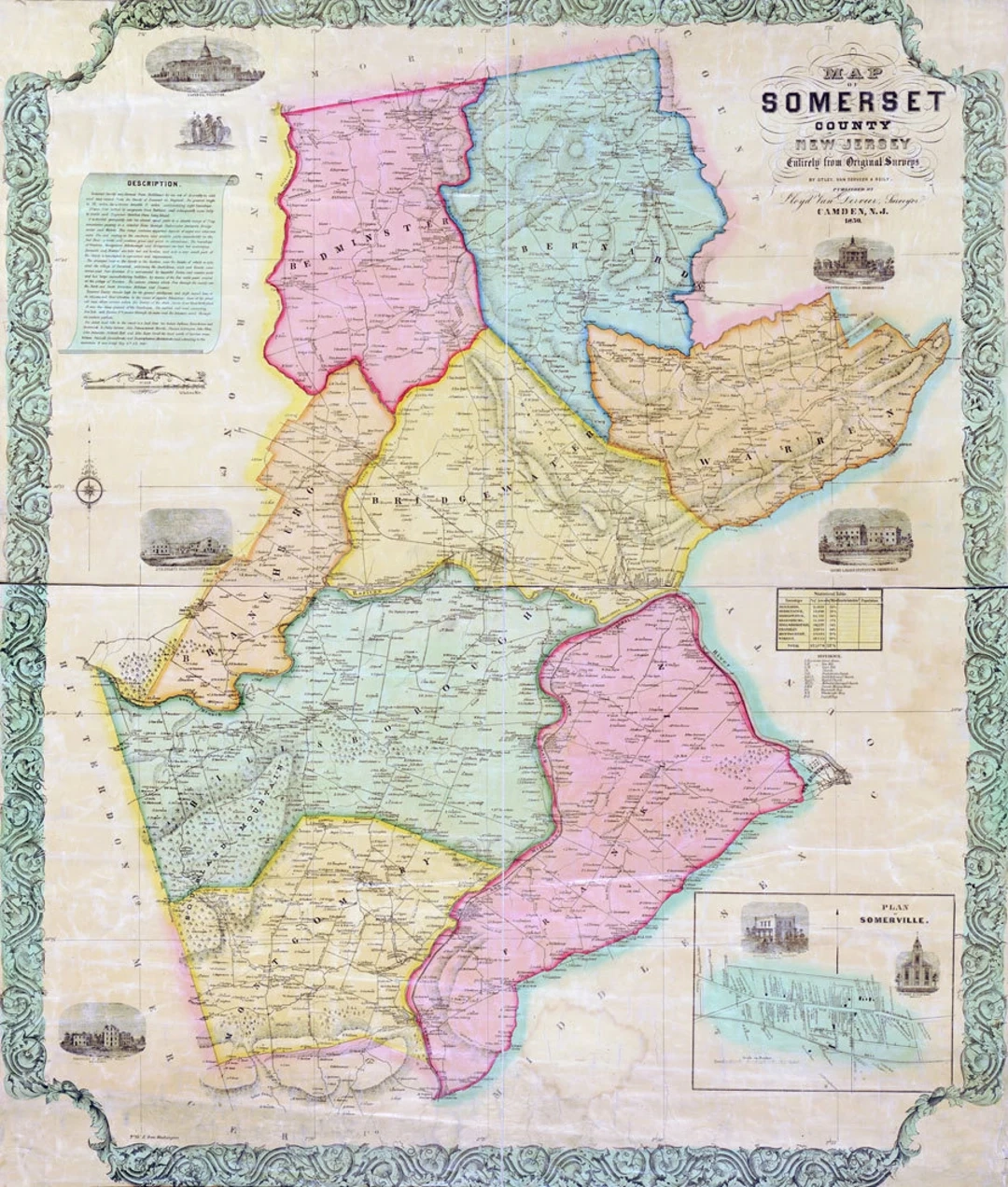 somerset nj county map