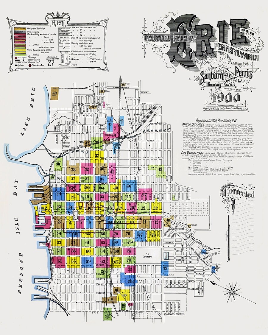 erie pa city map erie pa city map
