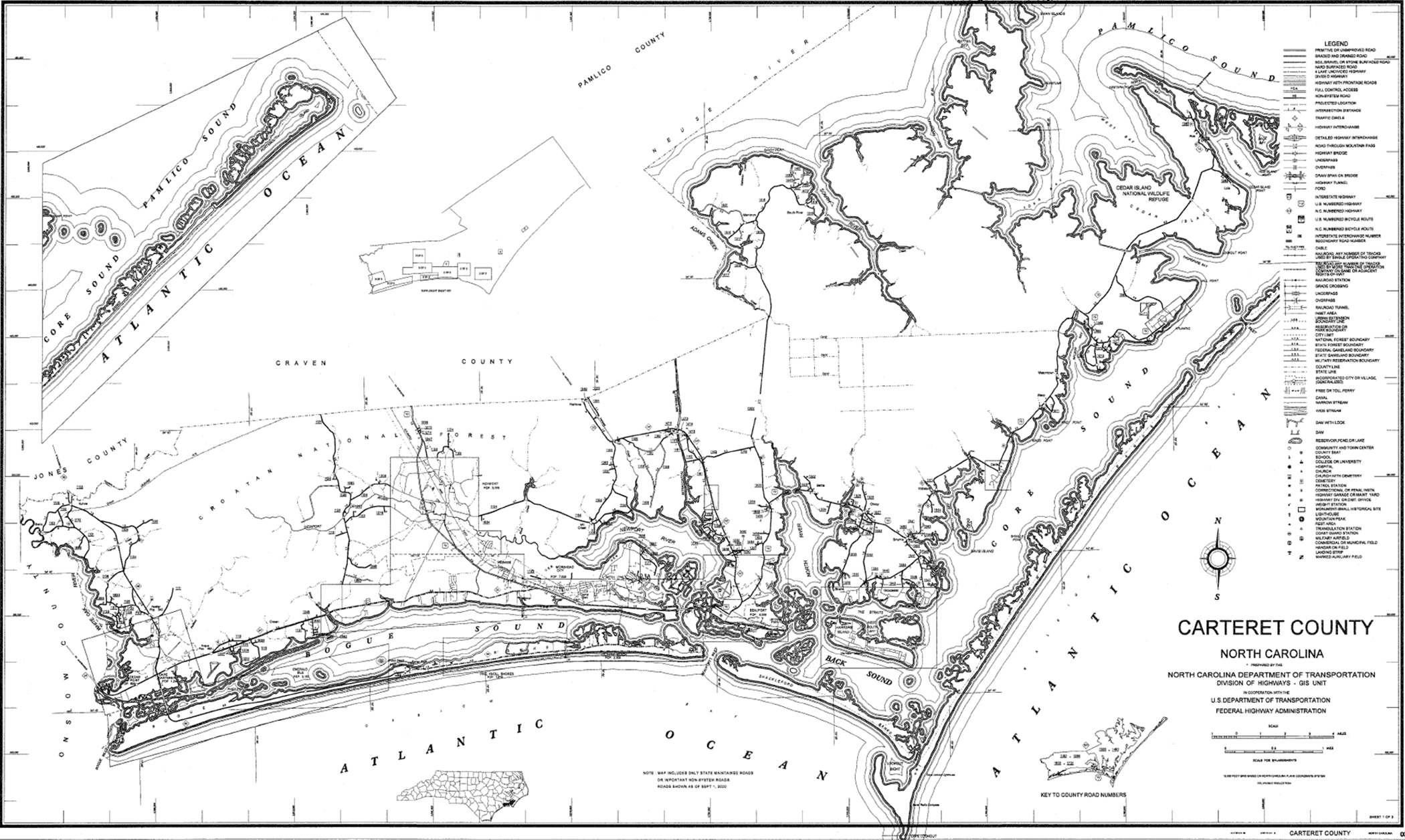 carteret county gis map
