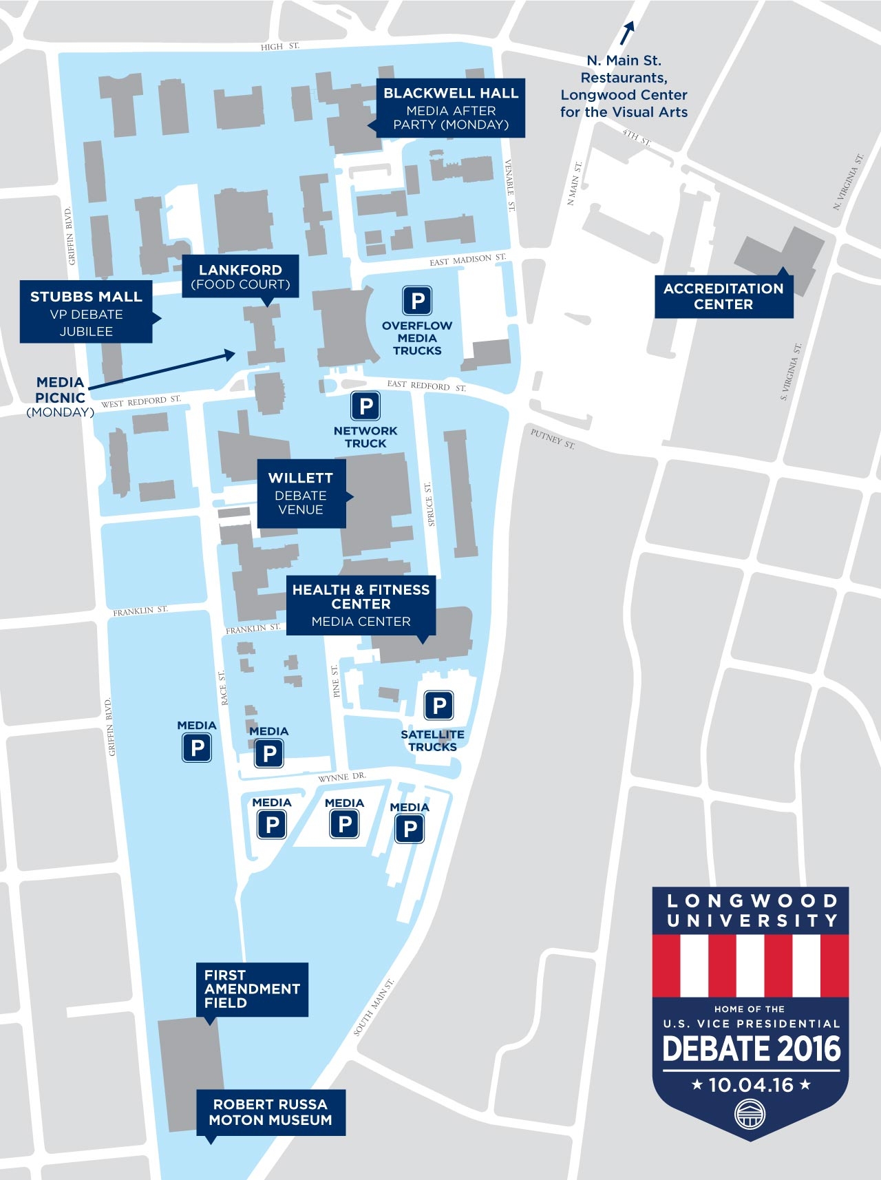 2016 Vice Presidential Debate At Longwood