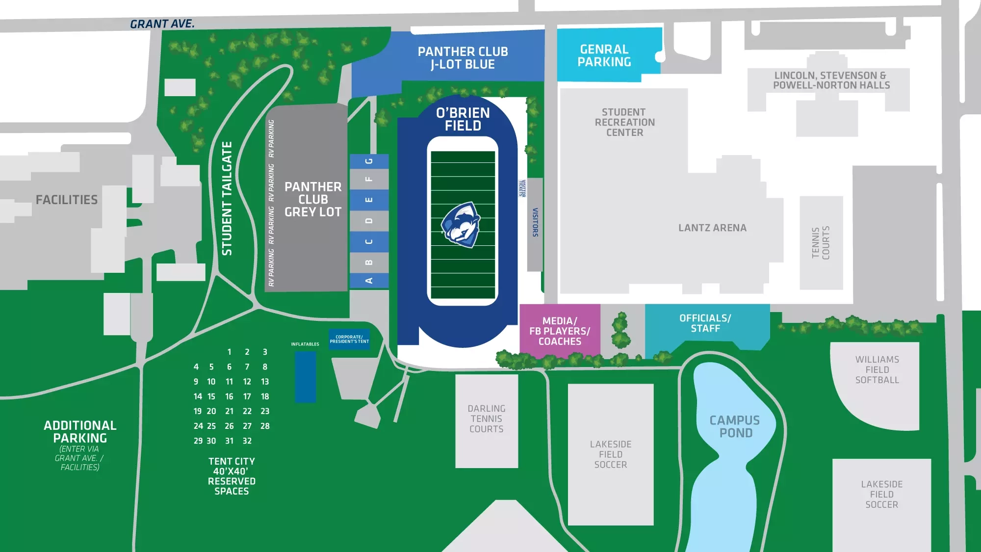 2025 EIU Football Tailgate Information Eastern Illinois University Athletics
