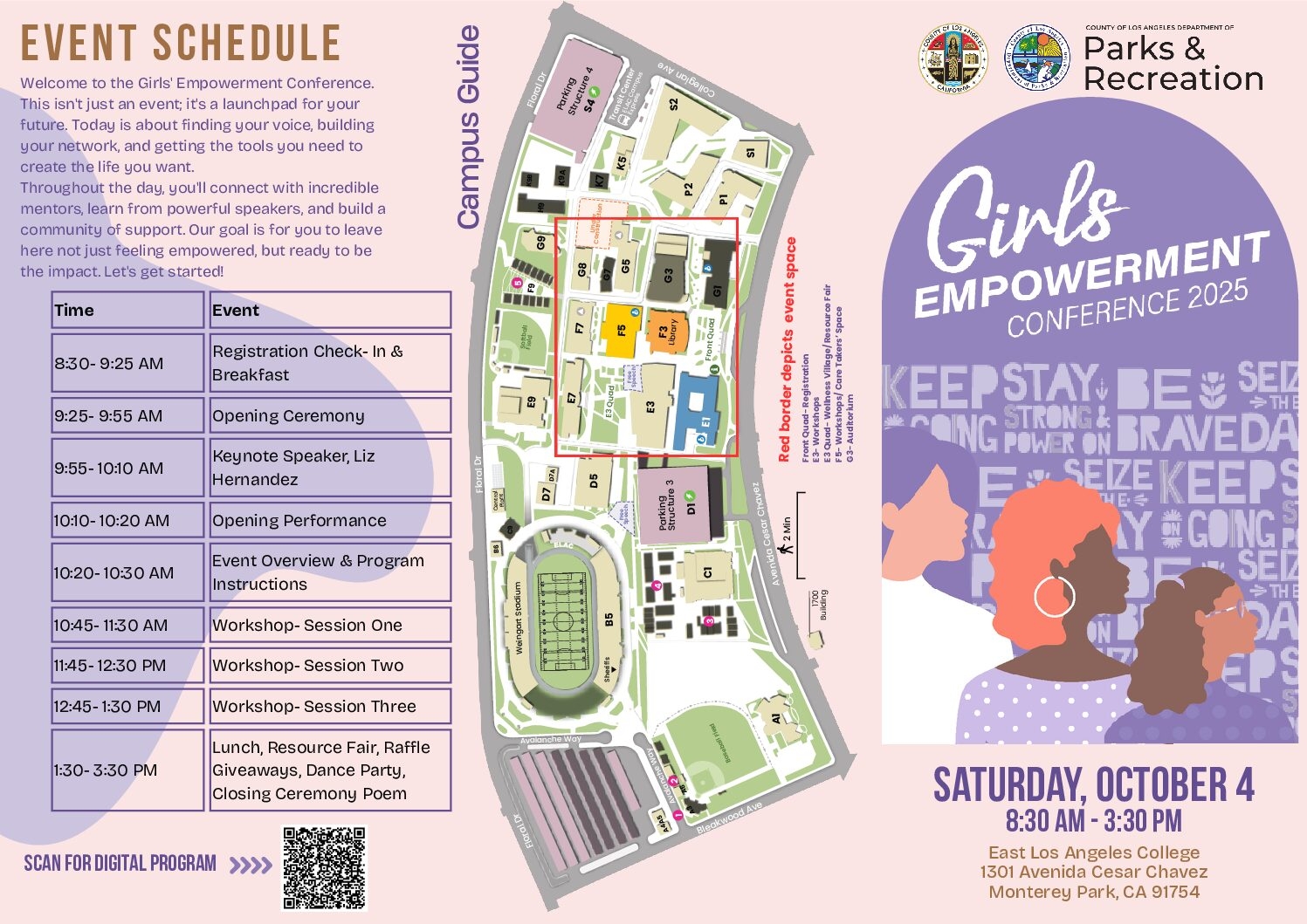 2025 Girls Empowerment Conference Parks Recreation 2025 Girls Empowerment Conference Parks Recreation