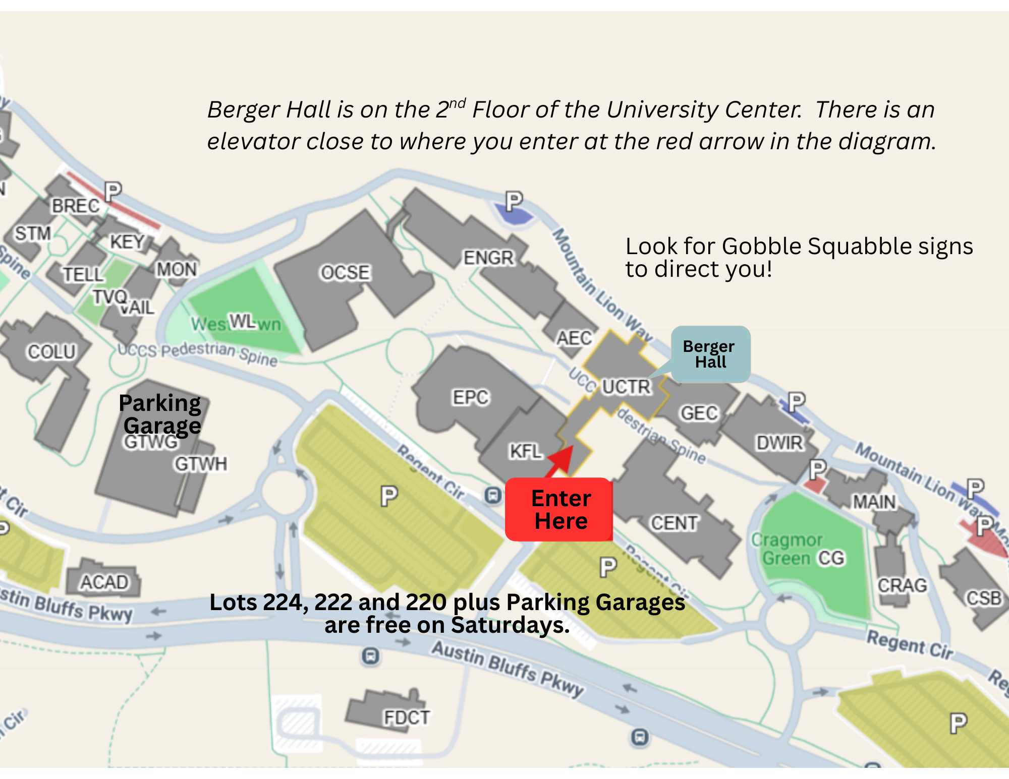 uccs campus map uccs campus map
