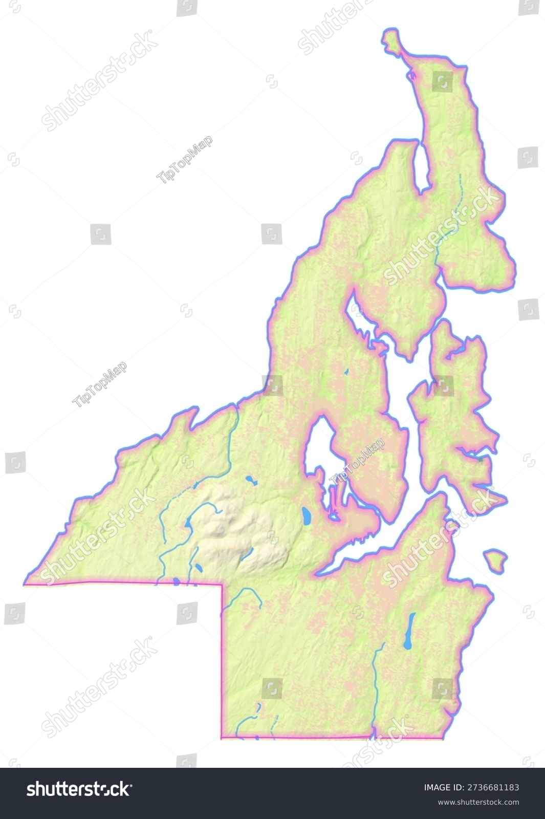 kitsap county washington map