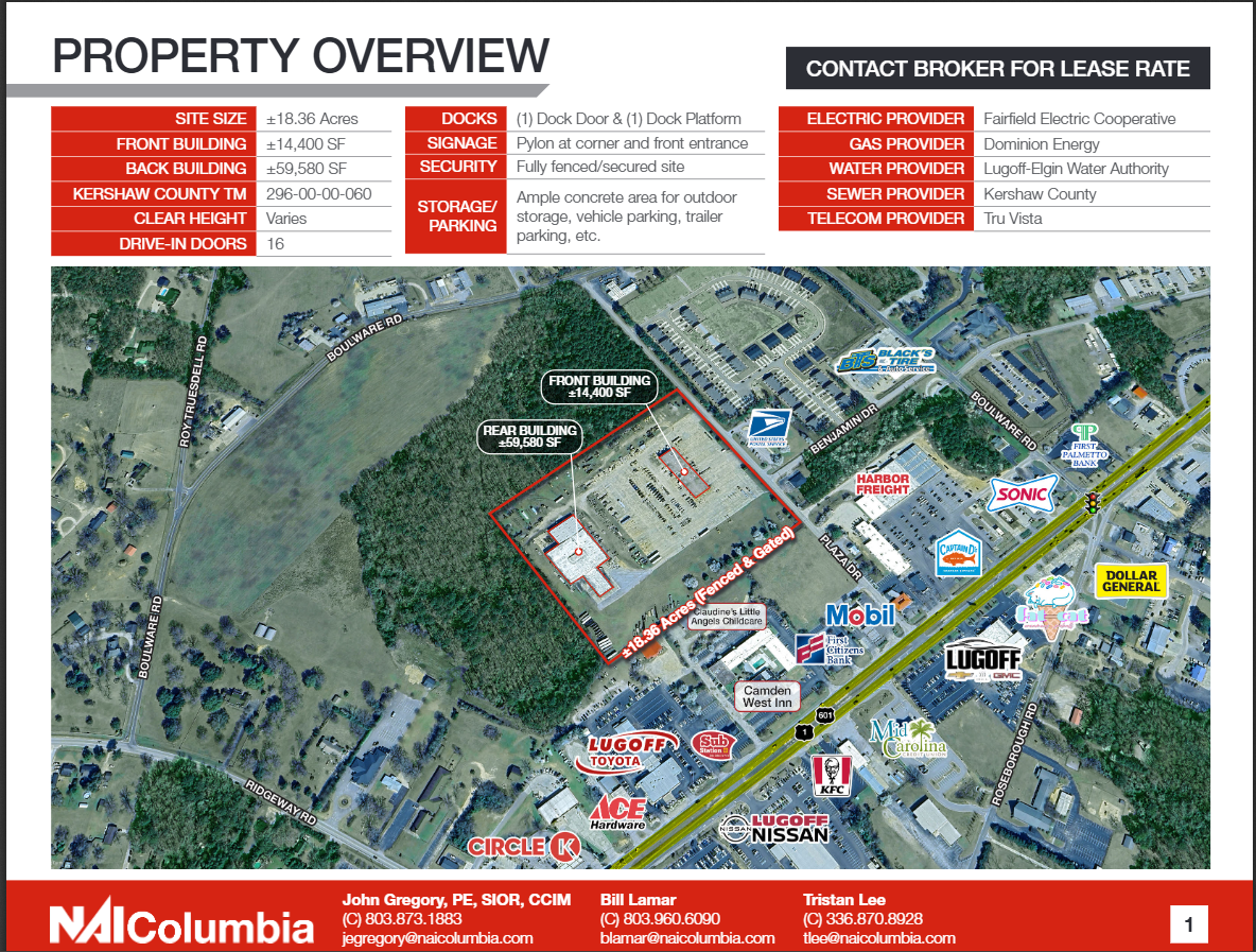39 Plaza Dr Kershaw County Economic Development