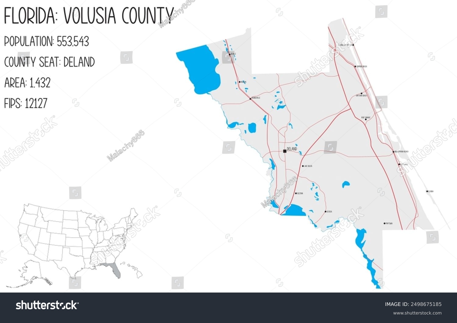 60 Volusia County Map Royalty Free Images Stock Photos Pictures Shutterstock