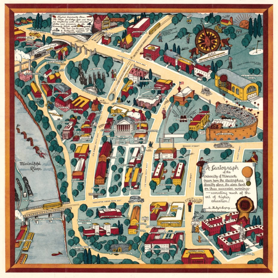 university of minnesota minneapolis campus map