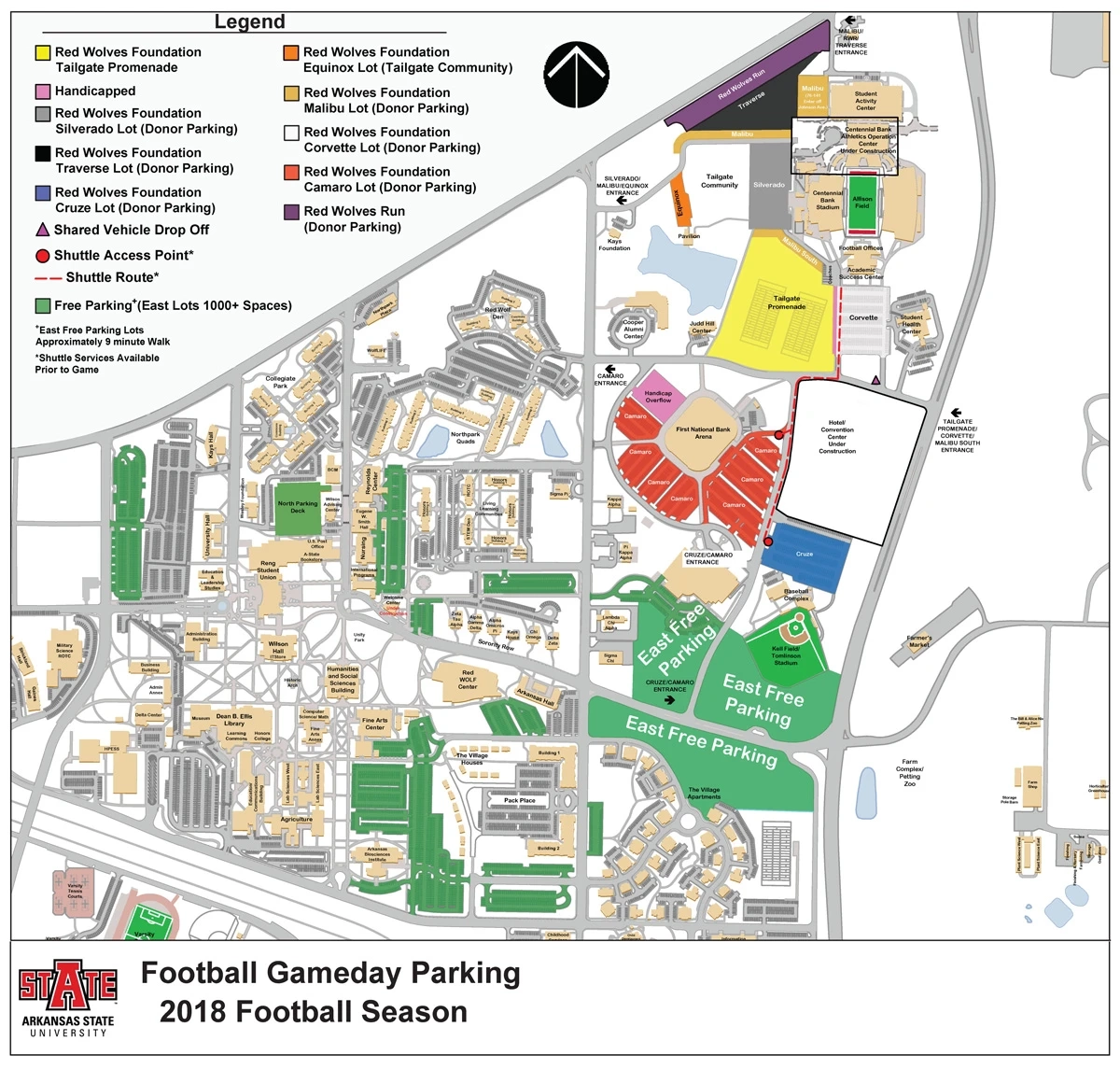 A State Announces Changes To Gameday Parking A State Announces Changes To Gameday Parking