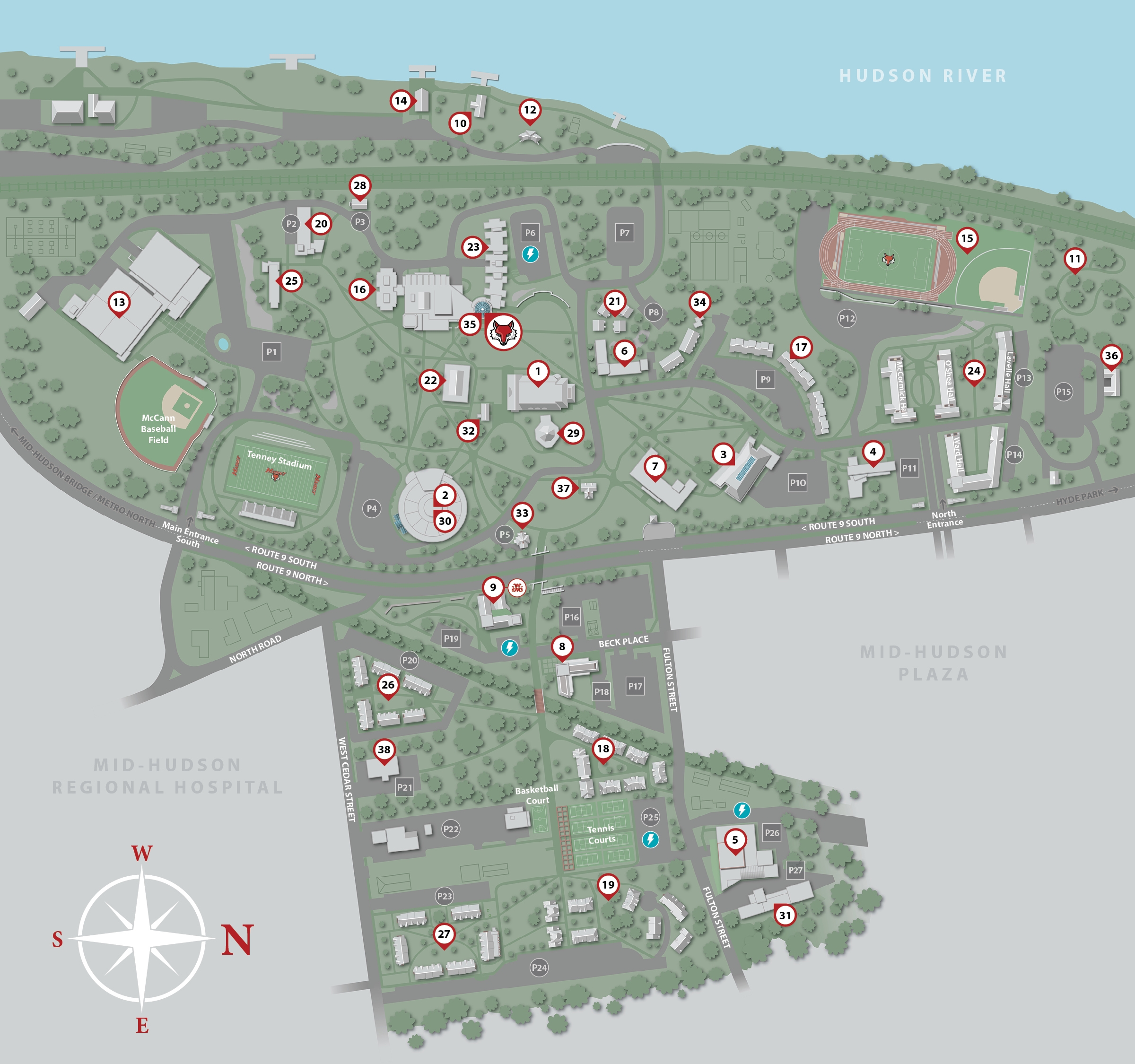 About Campus Map Marist University