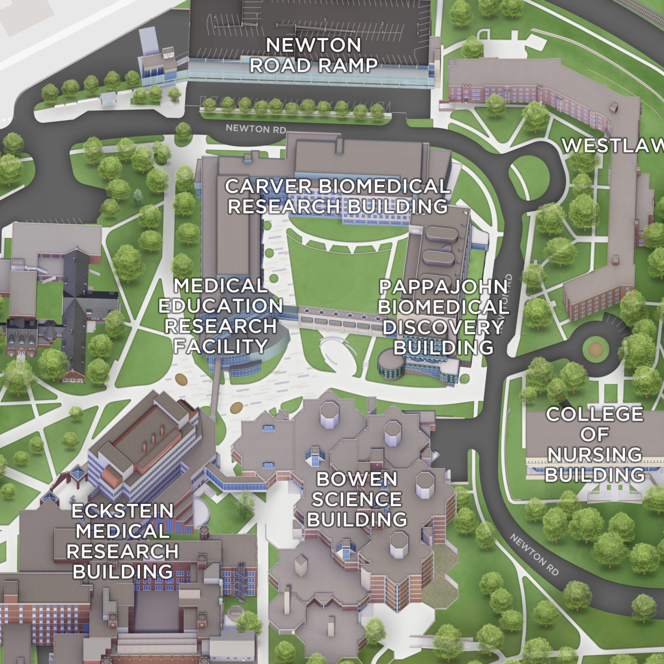 uiowa campus map
