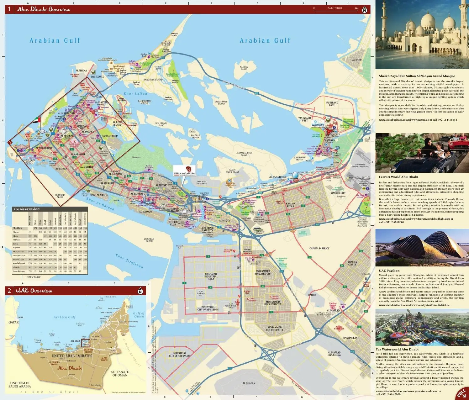 Abu Dhabi Map By Visit Abu Dhabi Issuu