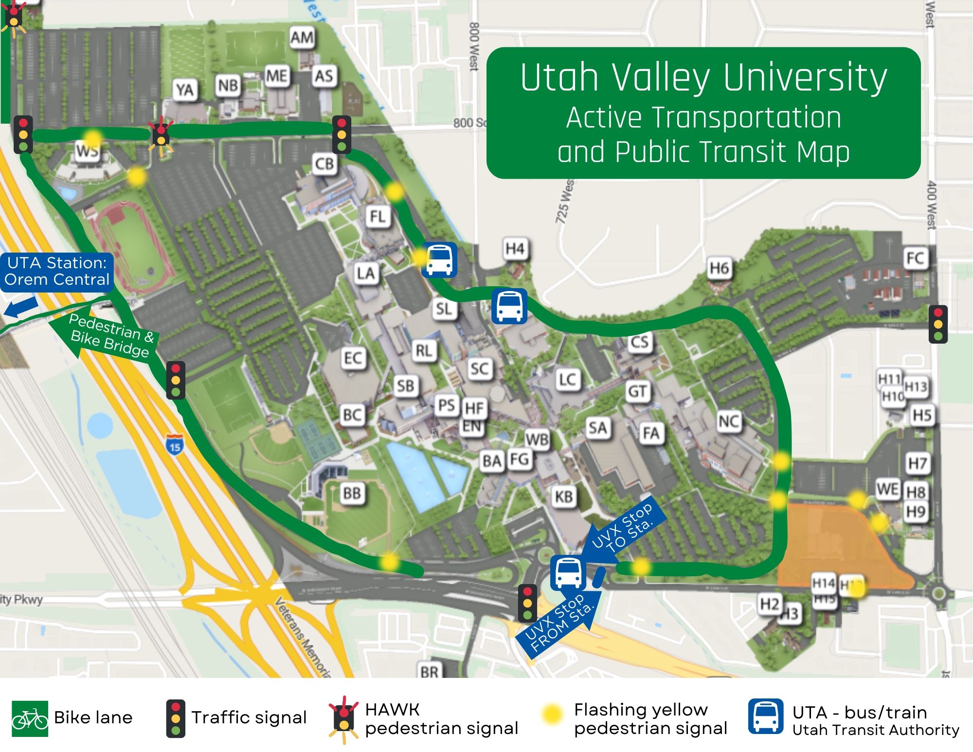 Active Transportation Utah Valley University
