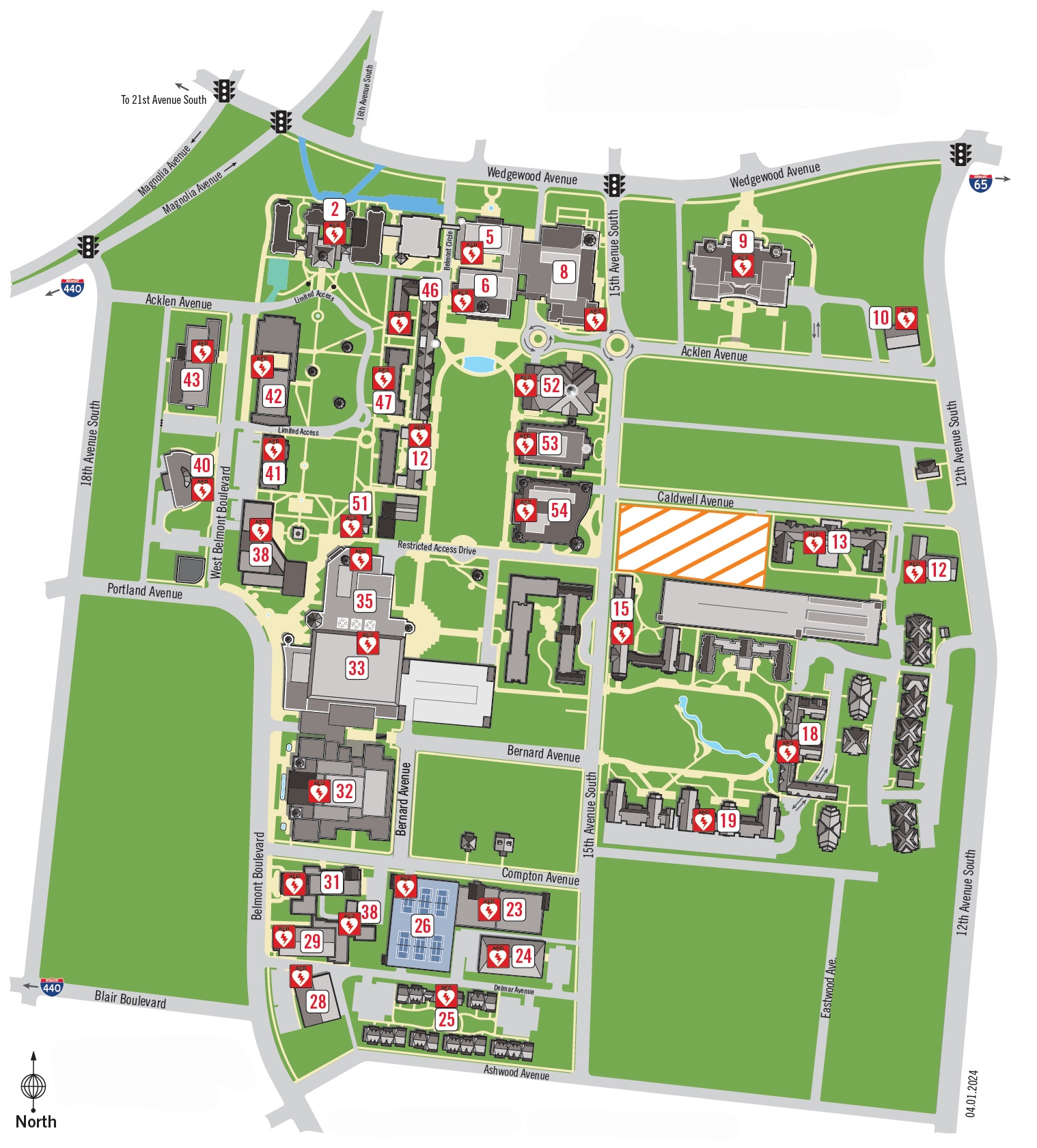 AED Locations Belmont University AED Locations Belmont University