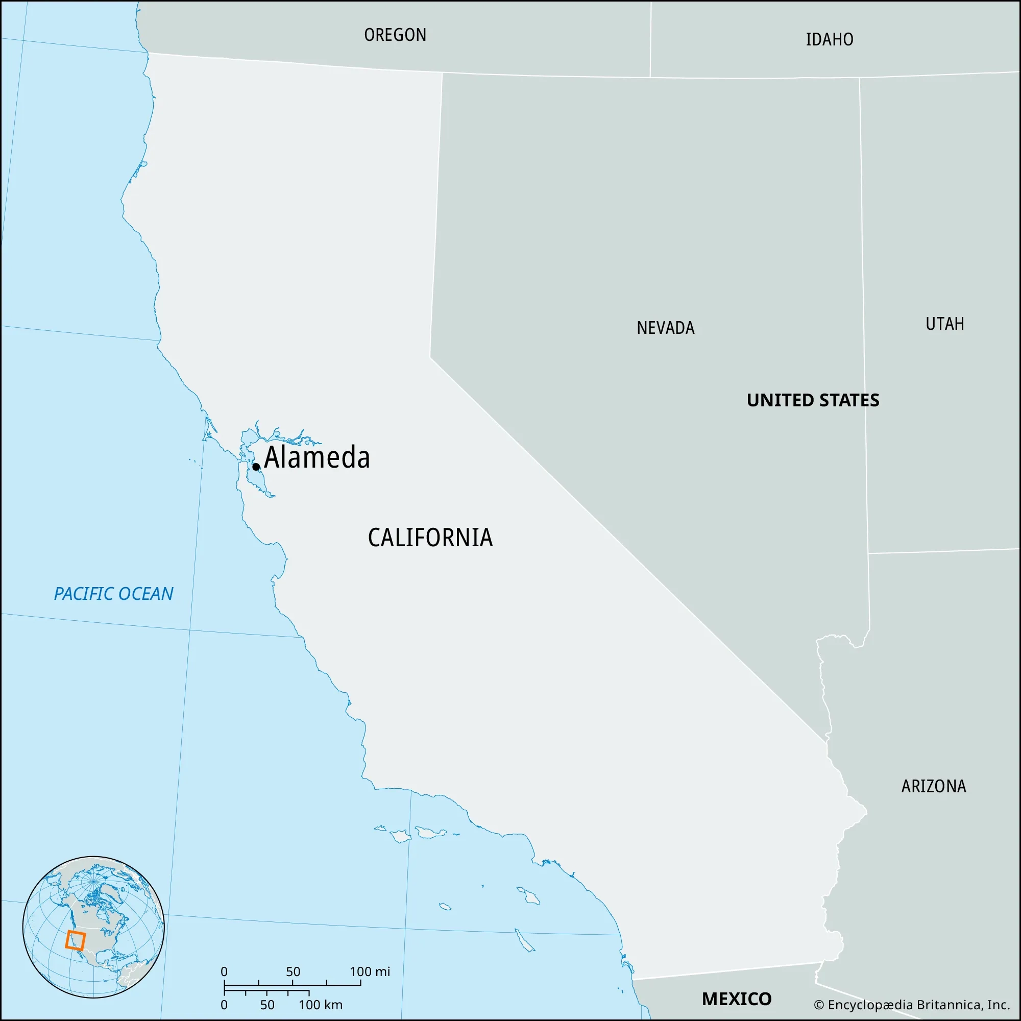alameda city map