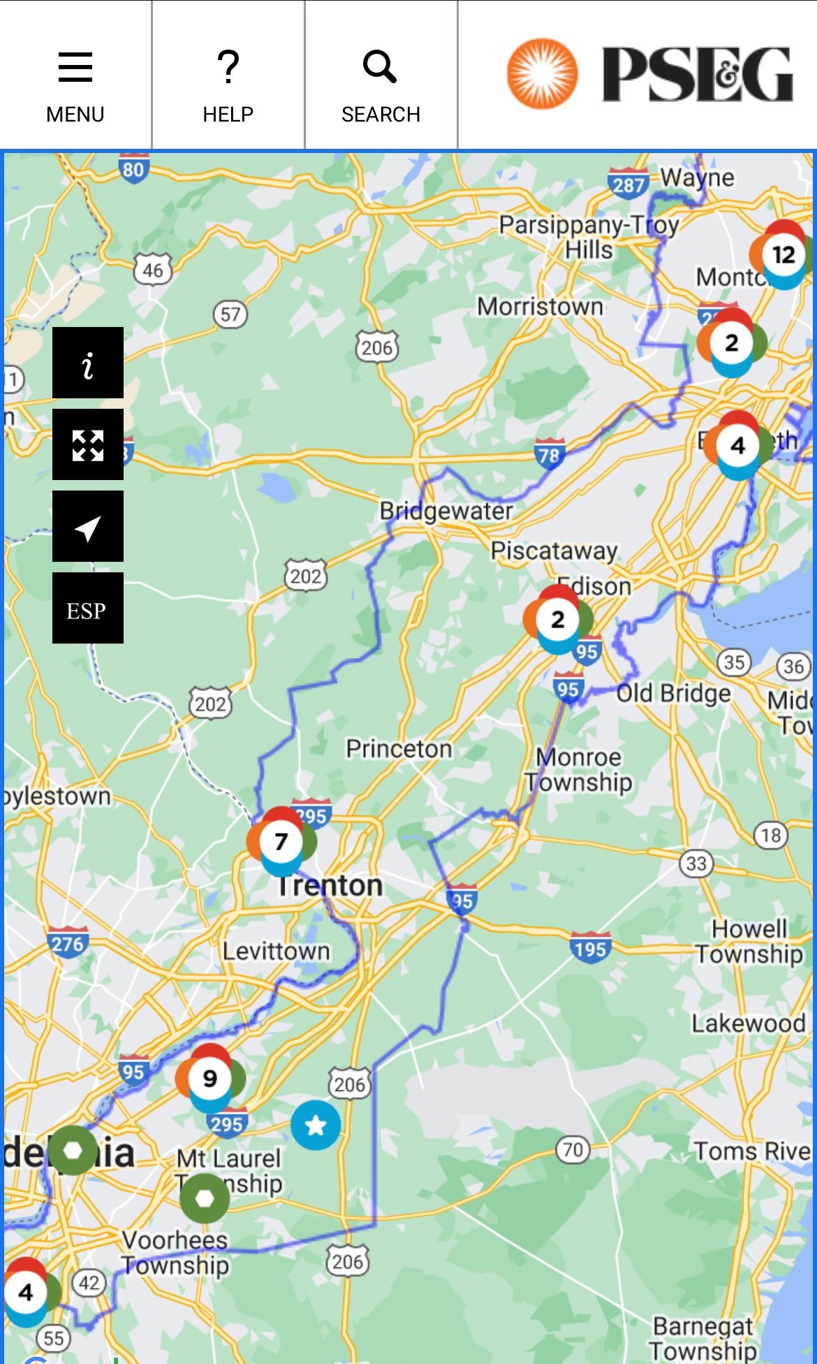 Am I Tripping Or The Whole State Of NJ Is Experiencing Power Outage R newjersey Am I Tripping Or The Whole State Of NJ Is Experiencing Power Outage R newjersey