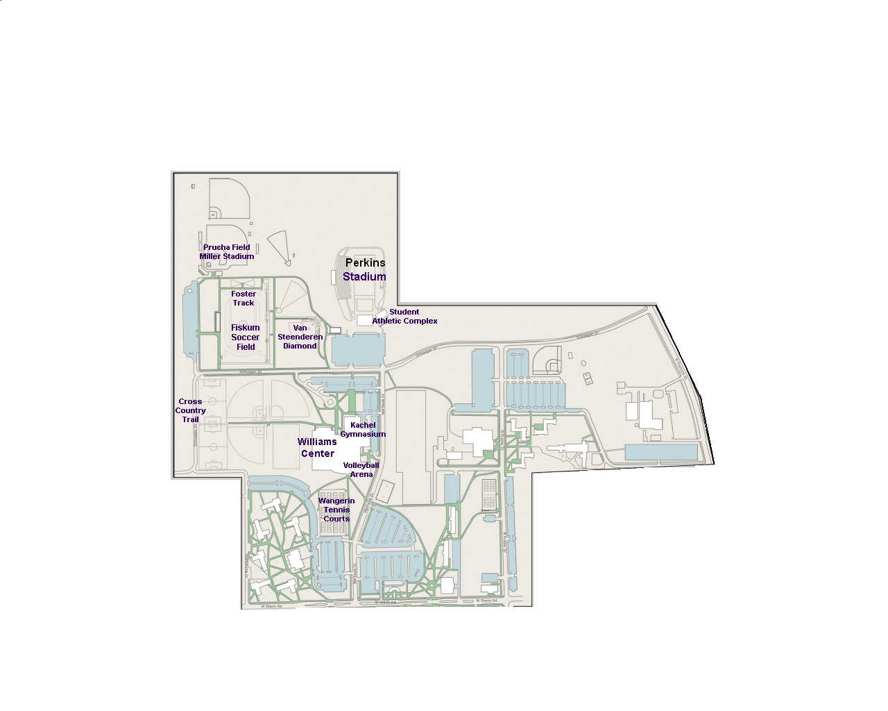 Area Maps University Of Wisconsin Whitewater Athletics