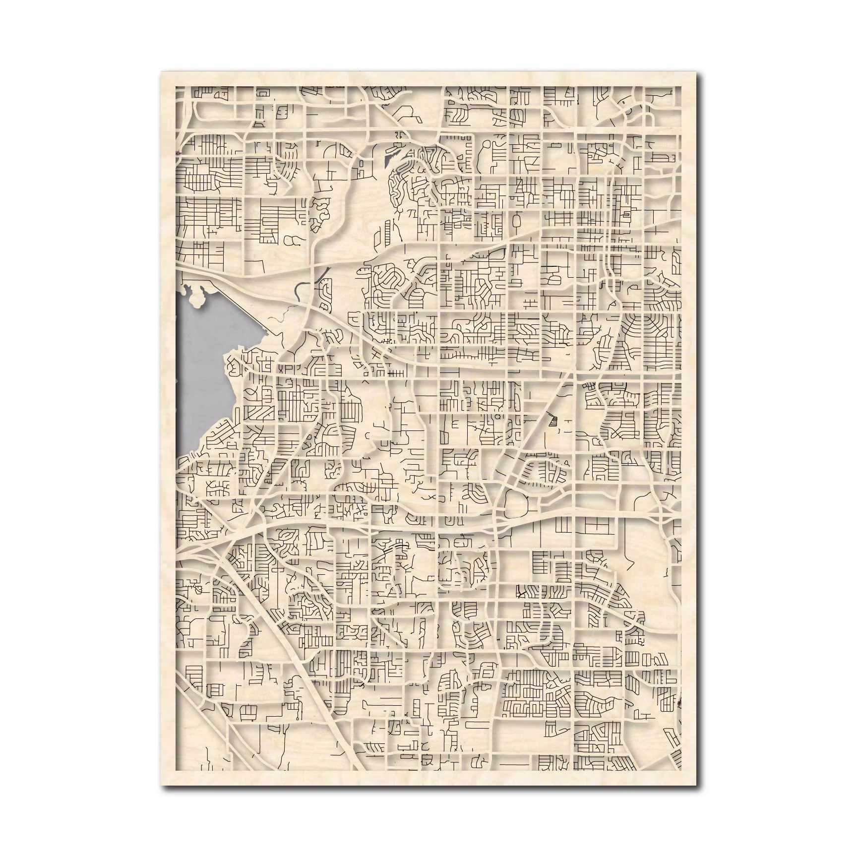 Arlington TX City Map Catahoula Sign Co
