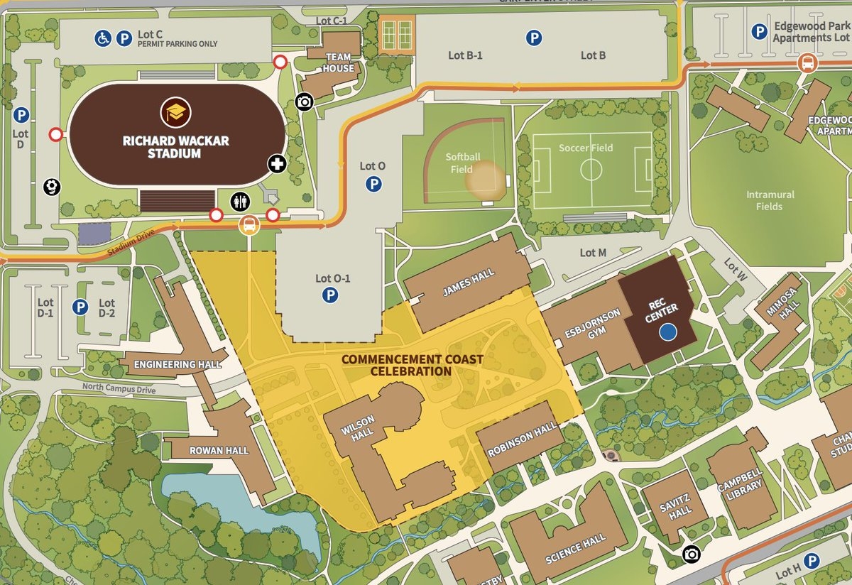 Attending Commencement 2018 Here s The Commencement Map To Help Guide You Around Campus Https t co bDnHcmpoen