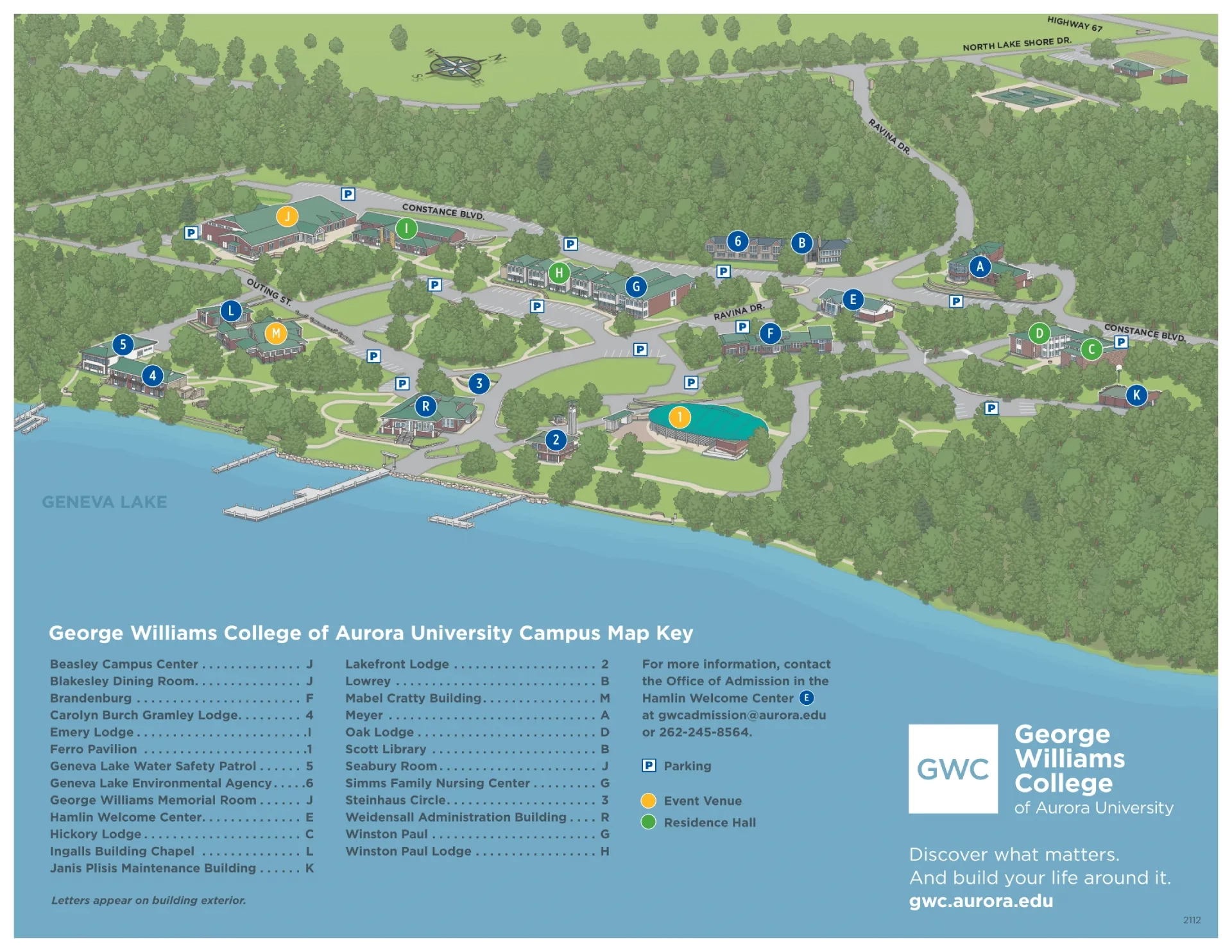 Aurora University Campus Map 2025 2024 All Maps