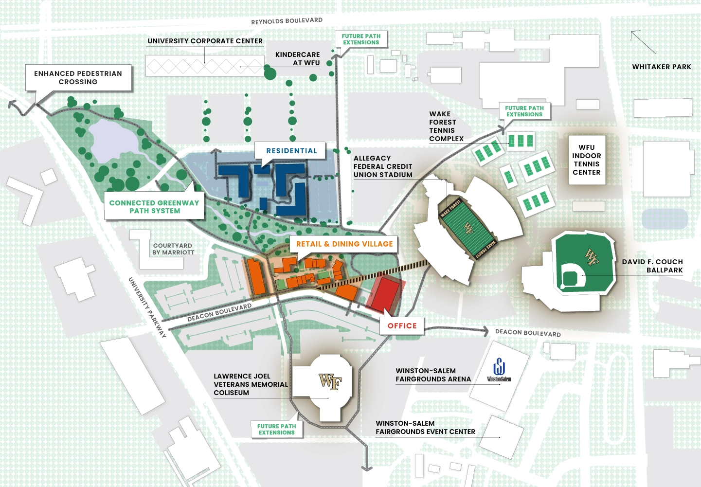 Behind The Deal How Wake Forest s Transformative 150M Project Came Together Carter