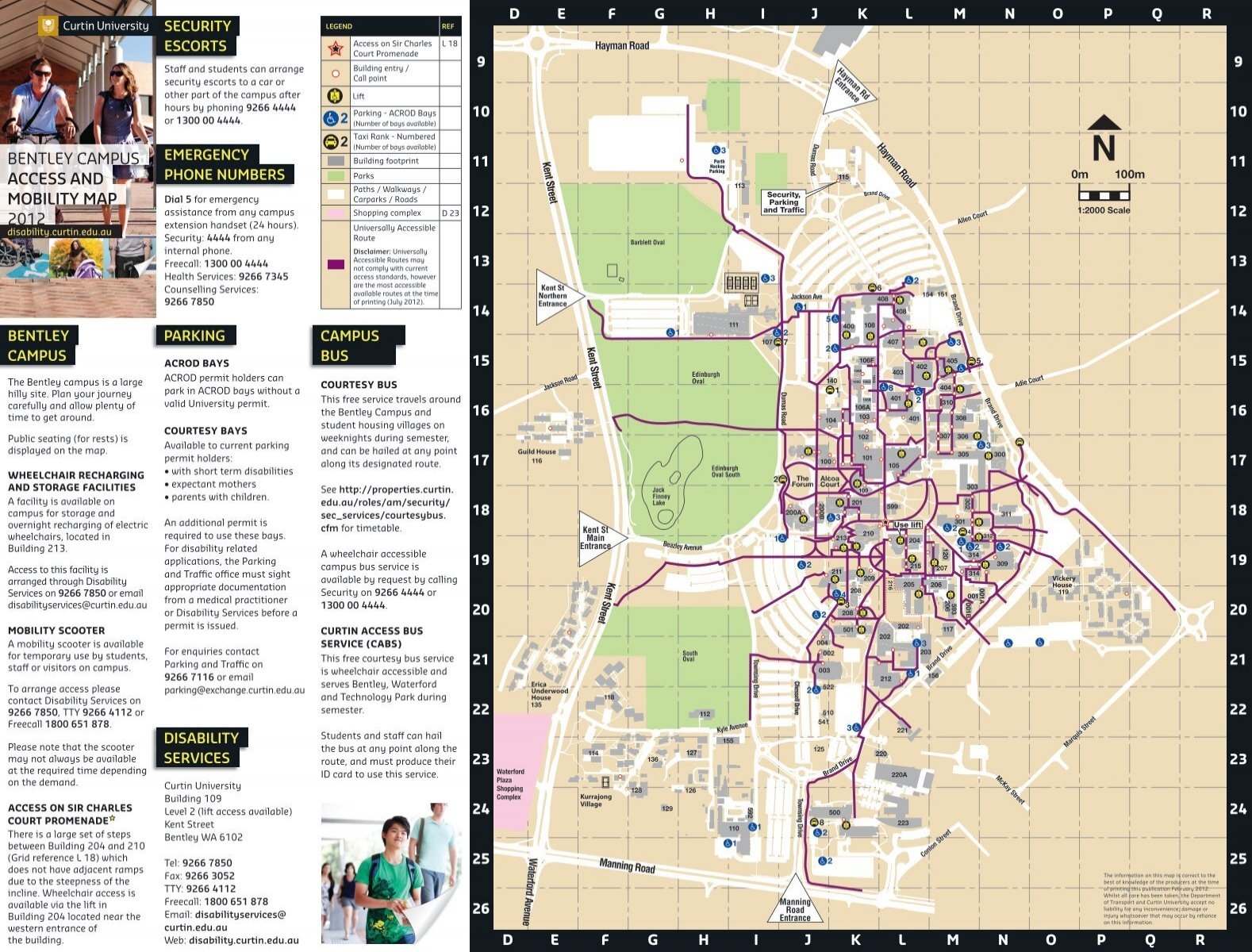bentley university campus map