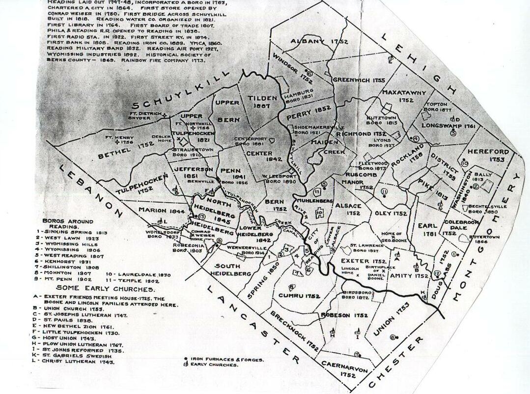 Berks County Pennsylvania Maps 1878 Berks County Pennsylvania Maps 1878