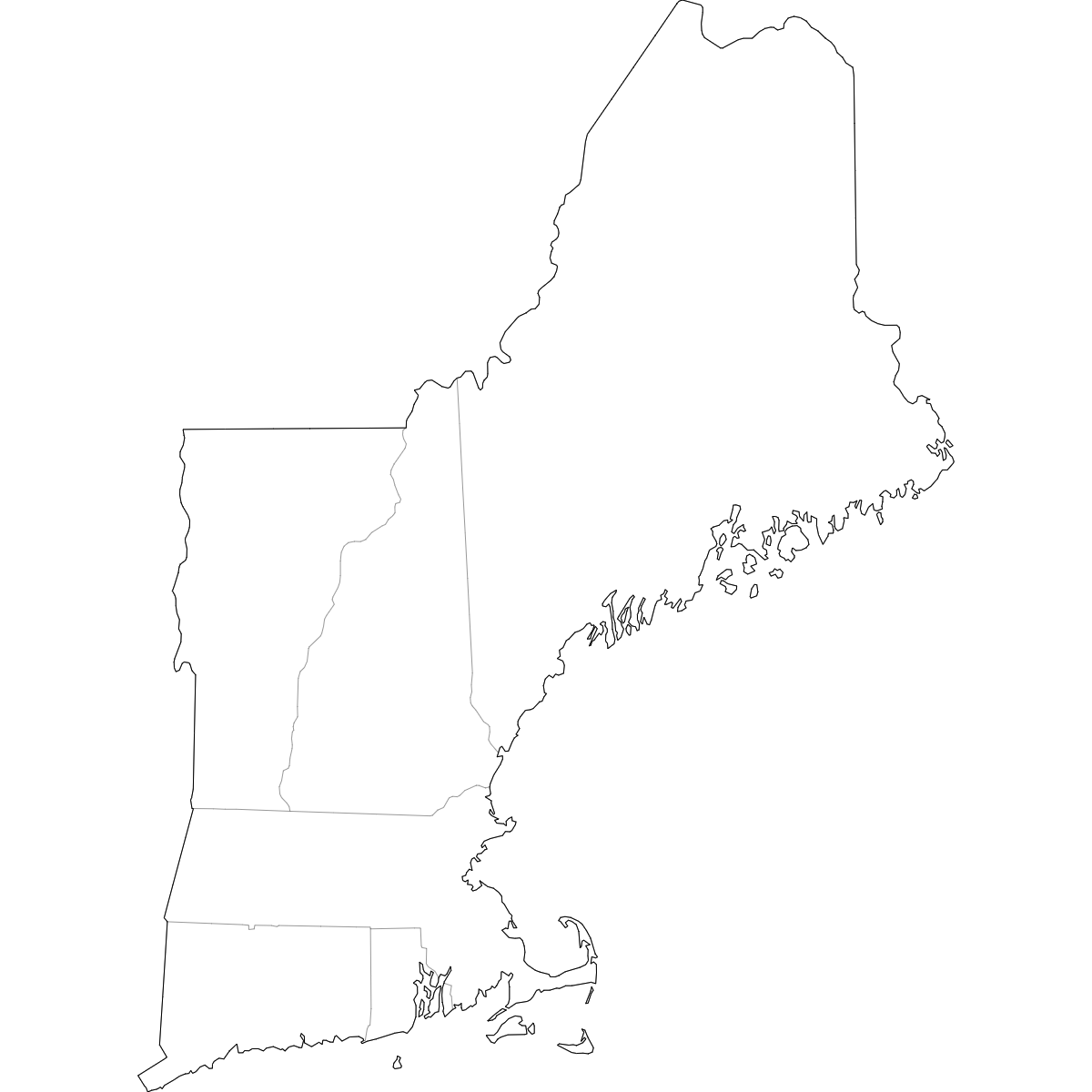 Blank Map Of New England States Free Download Ultimaps Blank Map Of New England States Free Download Ultimaps