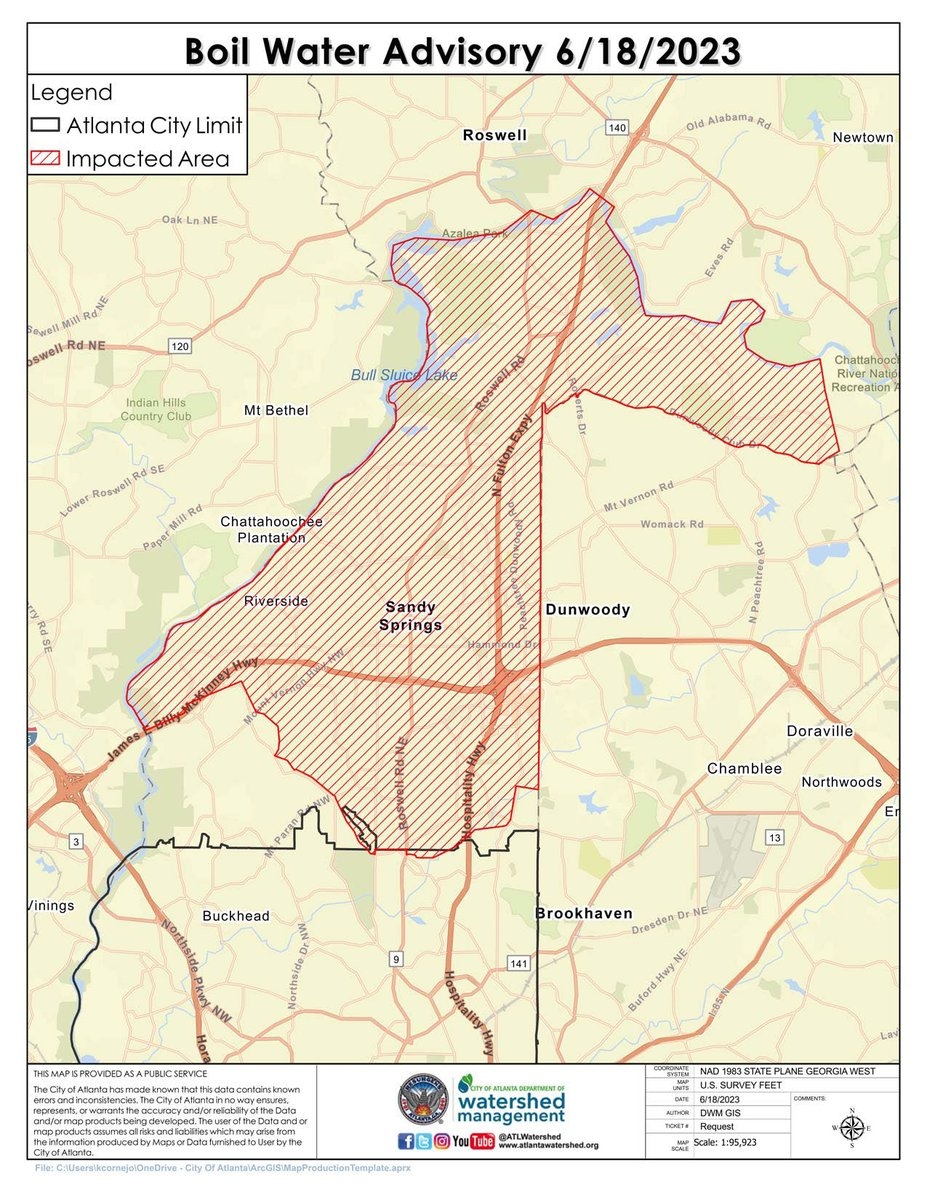 BOIL WATER ADVISORY MAP OF IMPACTED SERVICE AREA Link Https t co yxHOdfs2rR BOIL WATER ADVISORY MAP OF IMPACTED SERVICE AREA Link Https t co yxHOdfs2rR