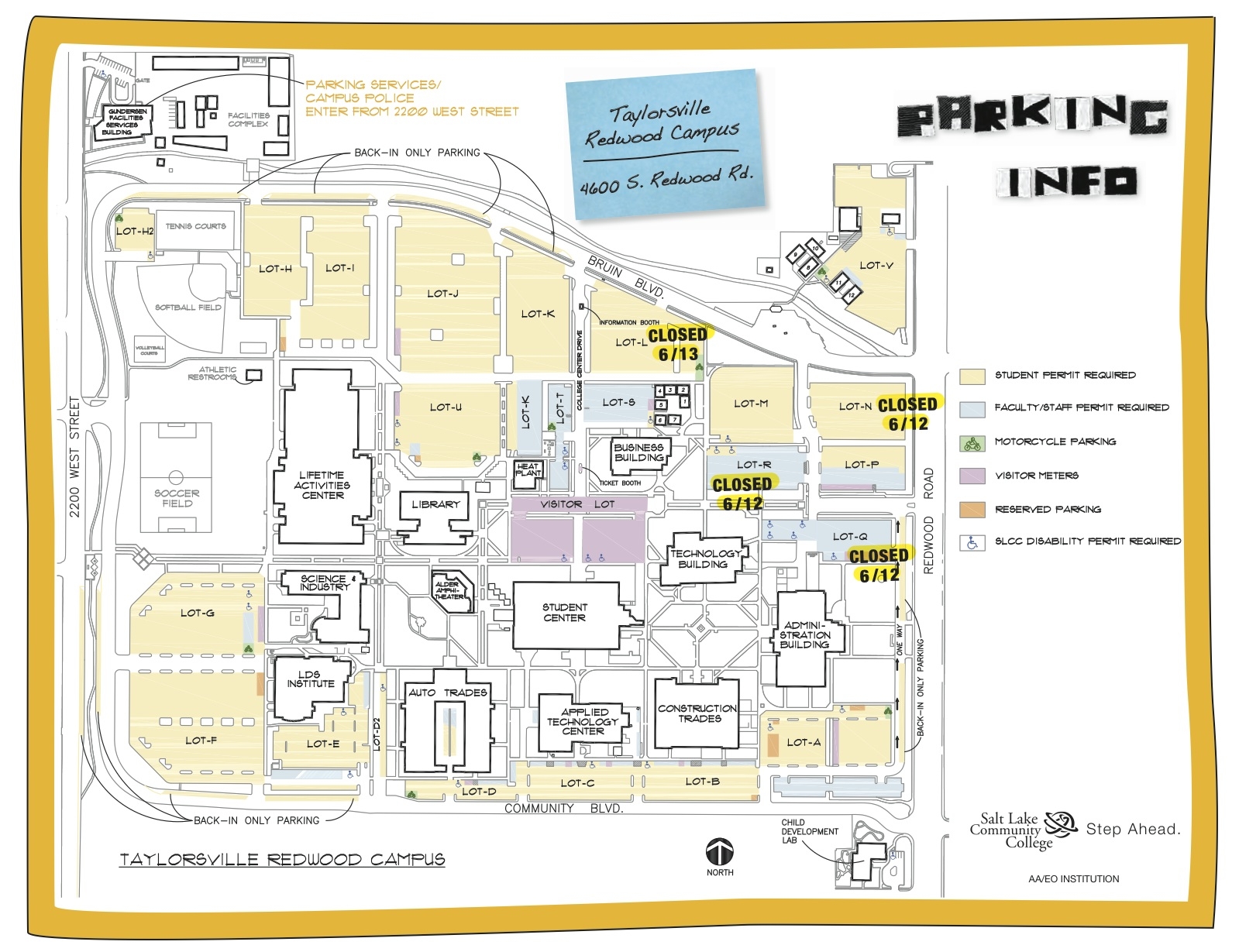 Brief Summer Parking Closures Brief Summer Parking Closures