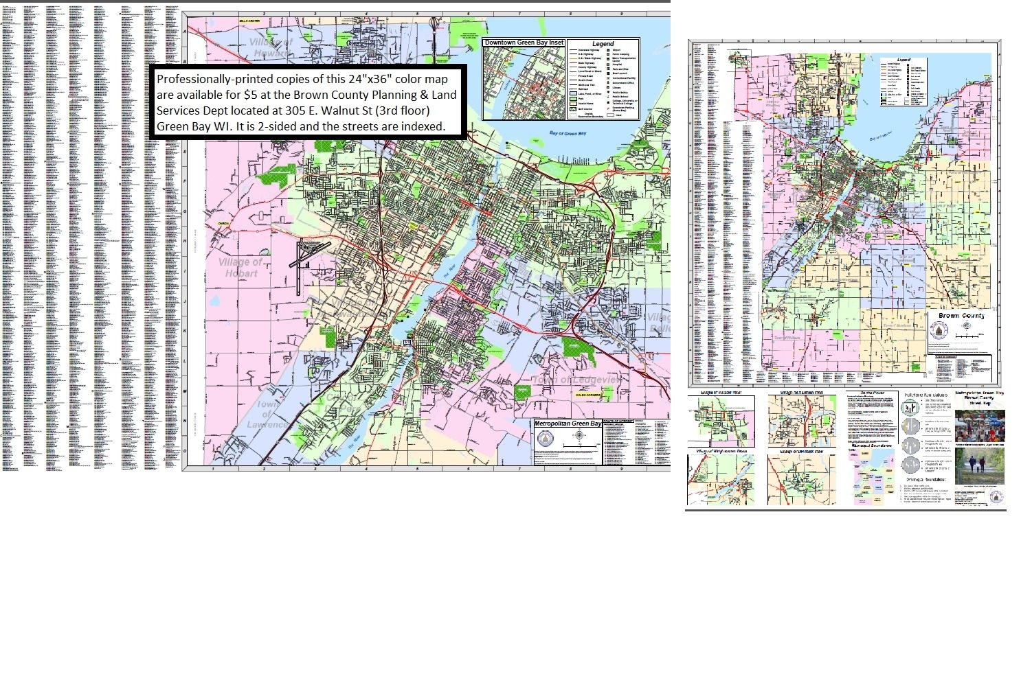 Brown County Departments Planning And Land Services Land Information Office Printed Maps PDFs Brown County Departments Planning And Land Services Land Information Office Printed Maps PDFs