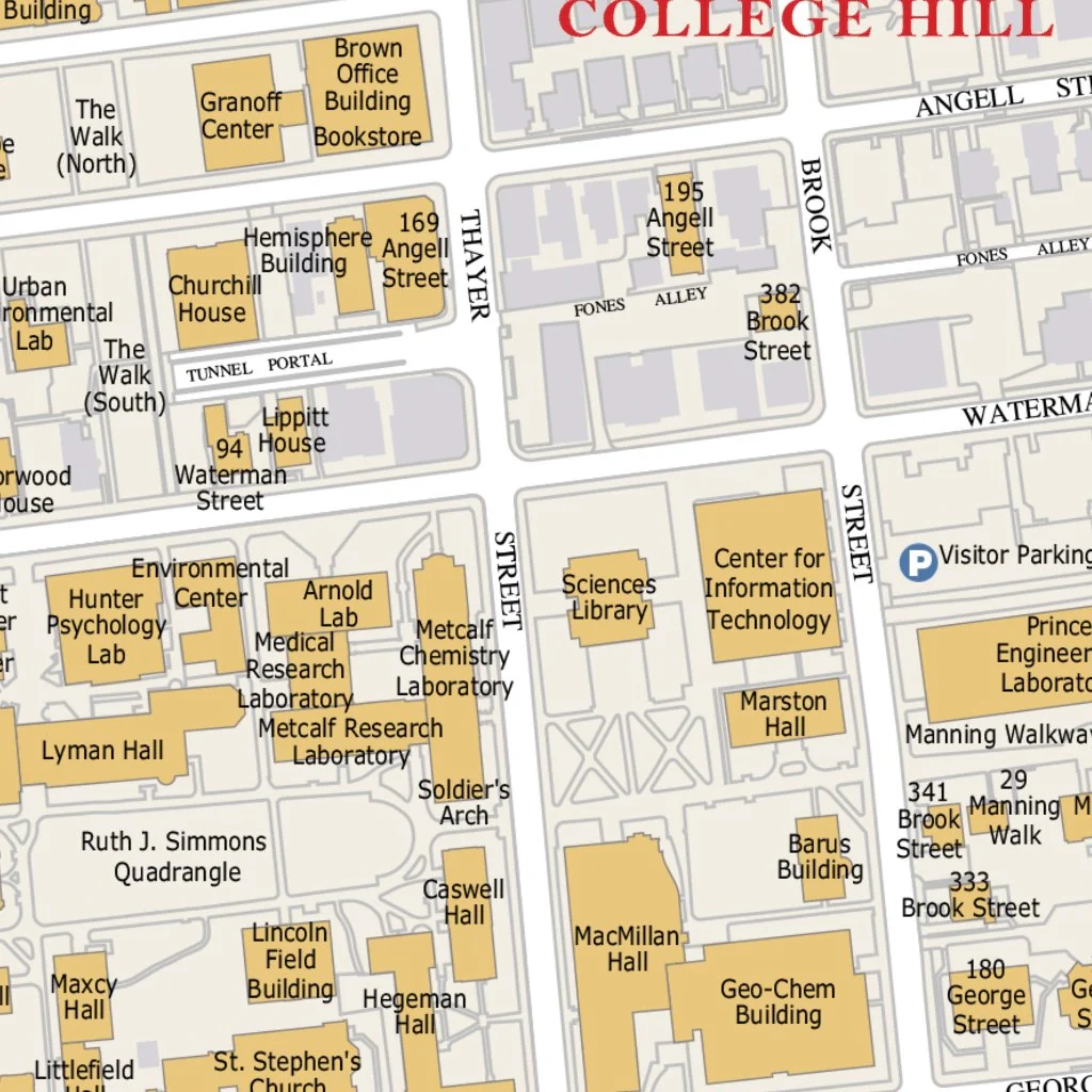 Brown University Map By Avenza Systems Inc Avenza Maps