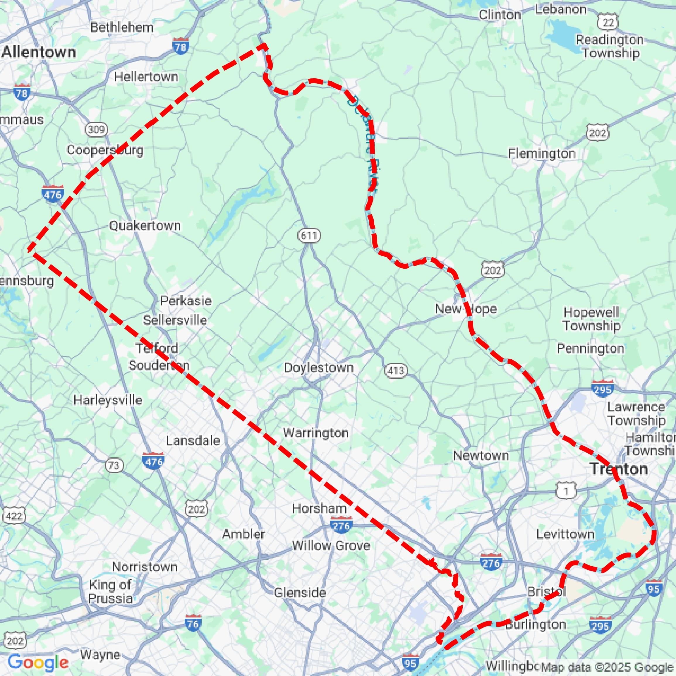 bucks county parcel map