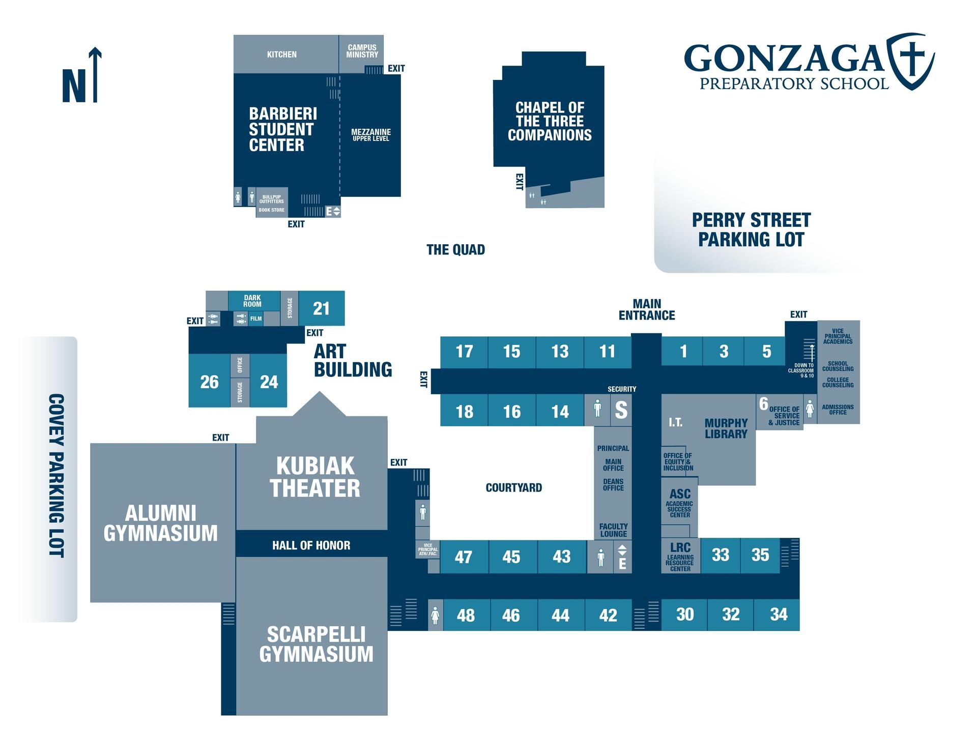 gonzaga map of campus gonzaga map of campus