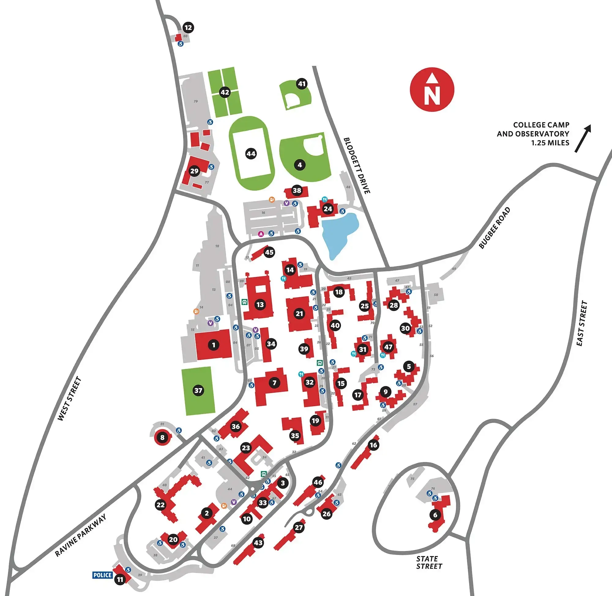 Campus Map Campus Map