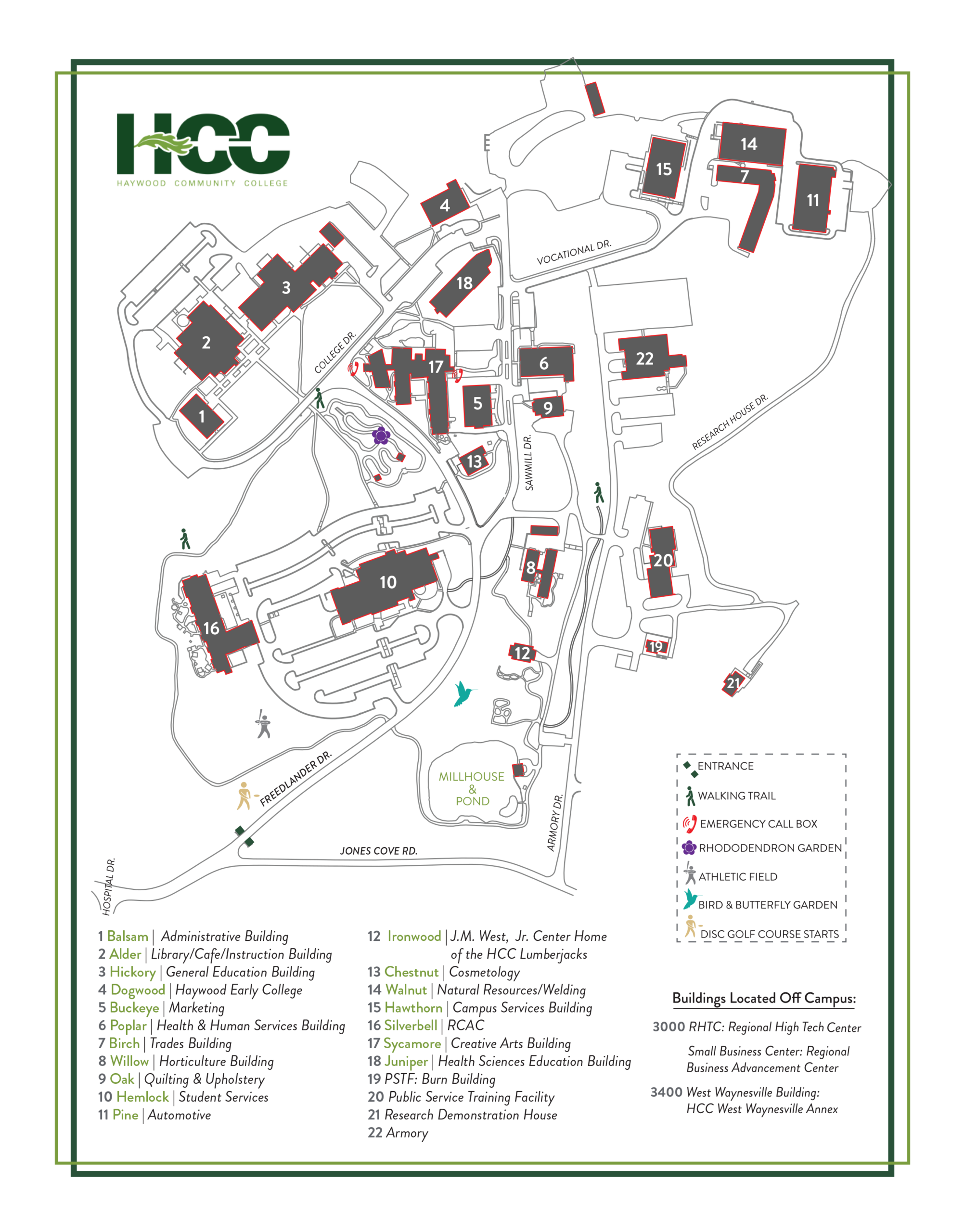 hcc map of campus