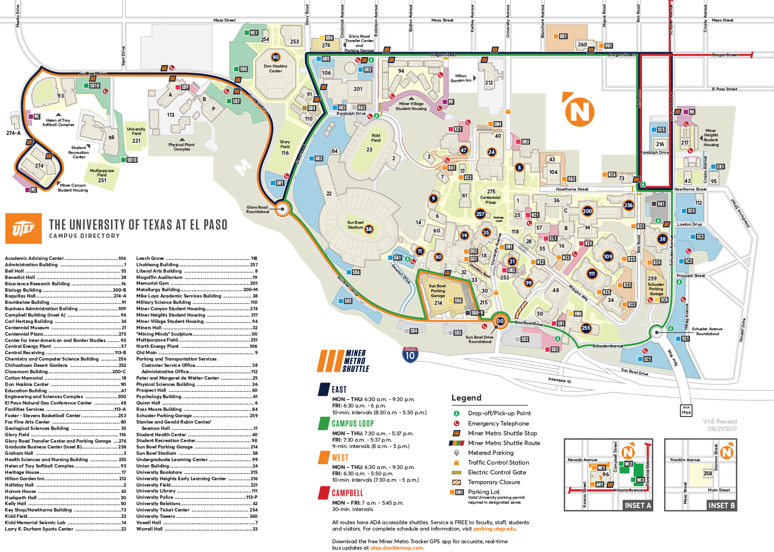 Campus Map Campus Map