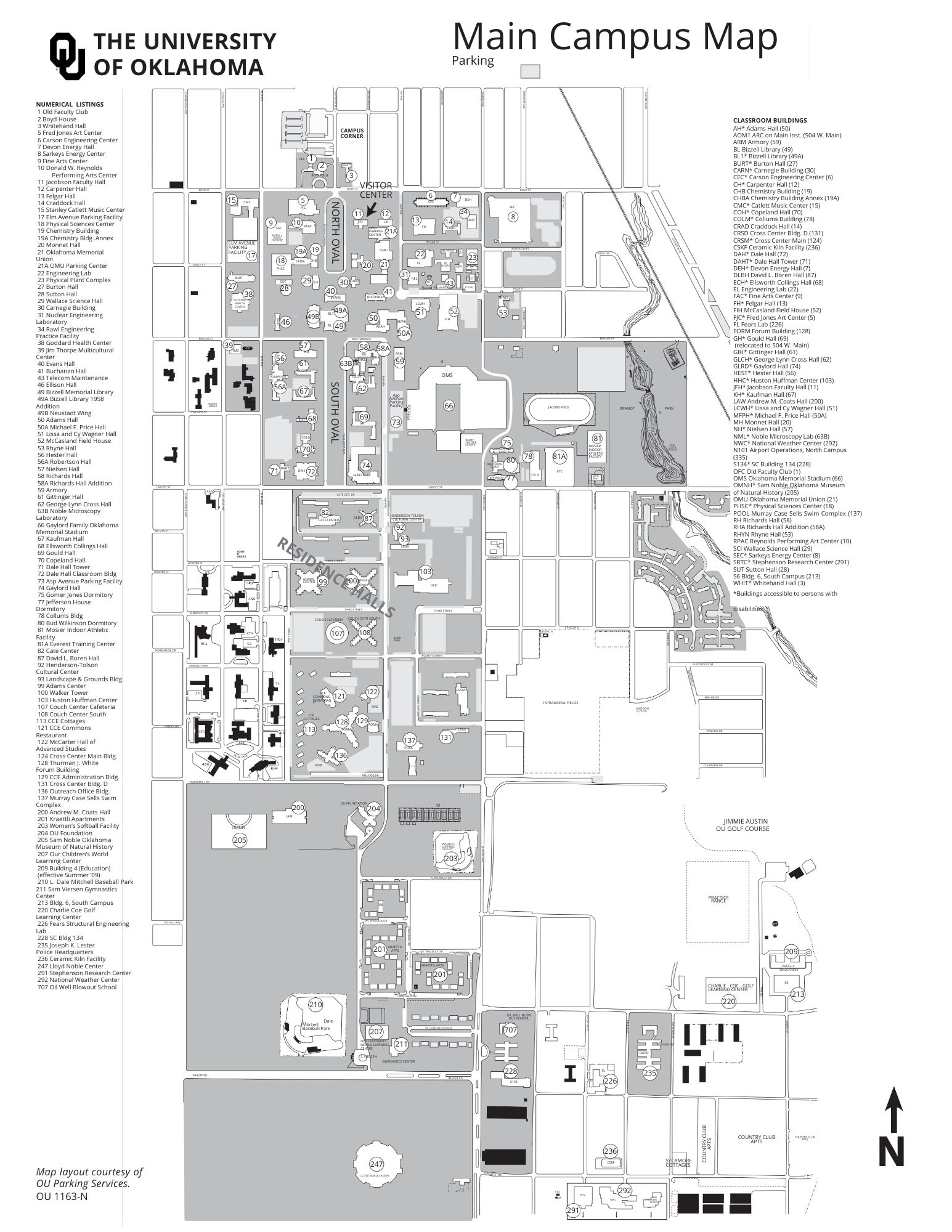 Campus Map And Parking Campus Map And Parking