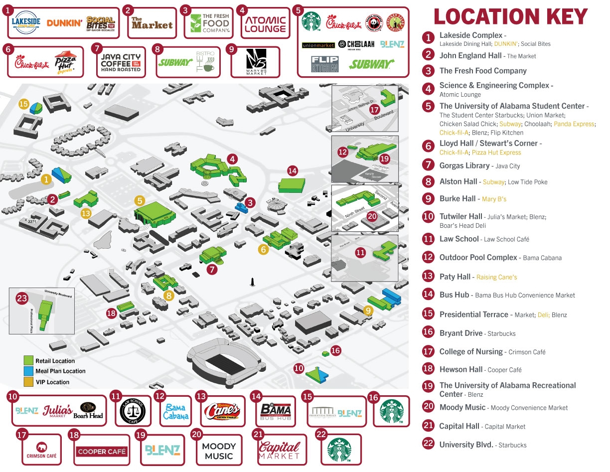 ua campus map ua campus map