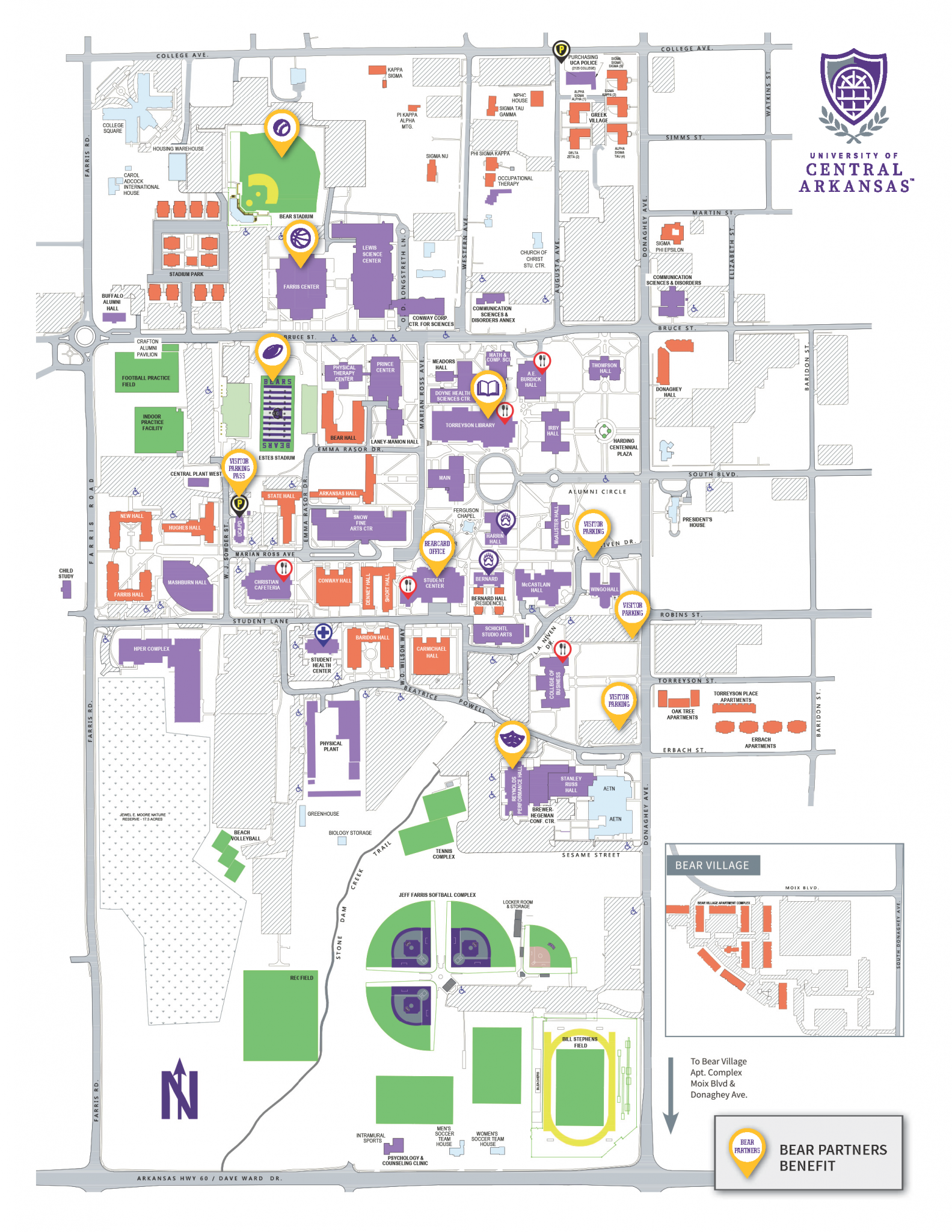 Campus Map Bear Partners