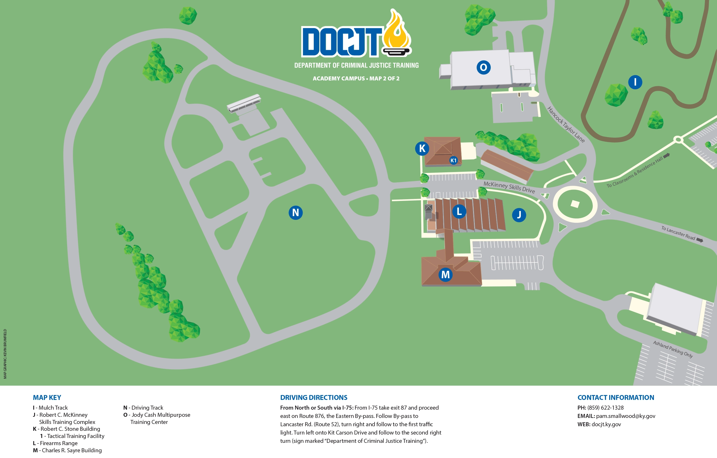 Campus Map DOCJT
