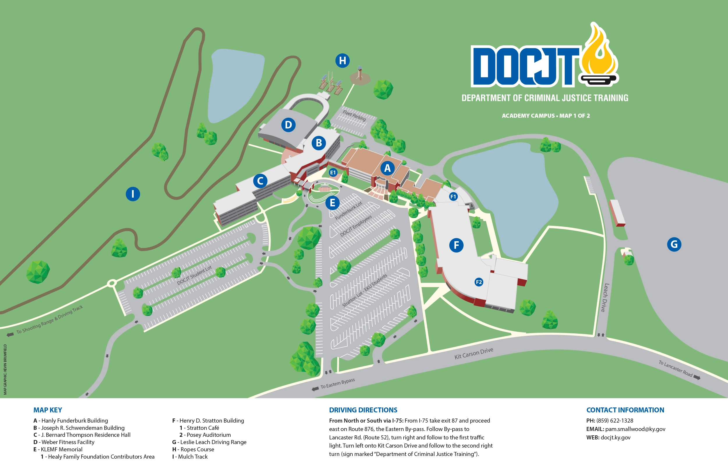 Campus Map DOCJT