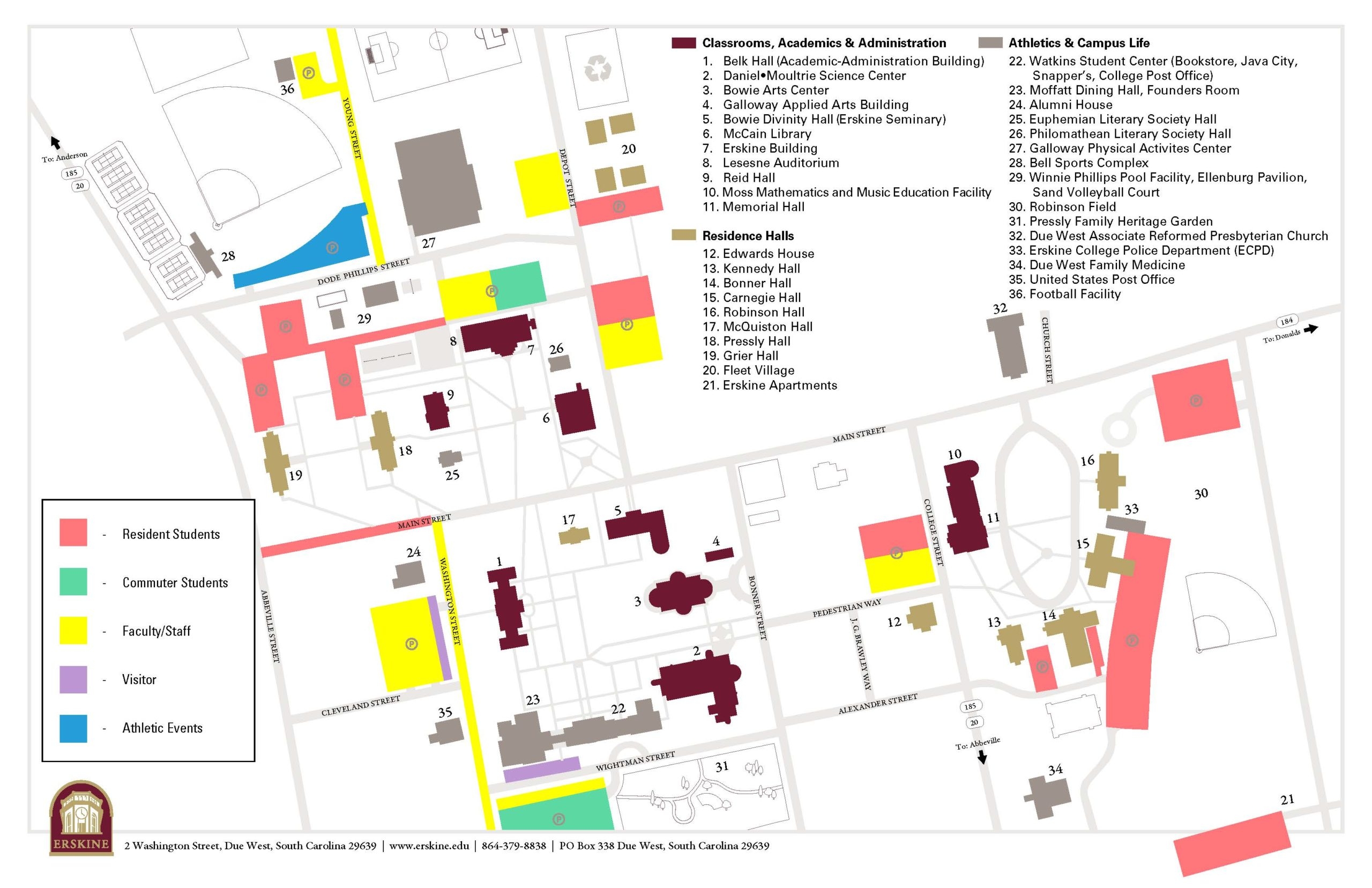 central washington university campus map