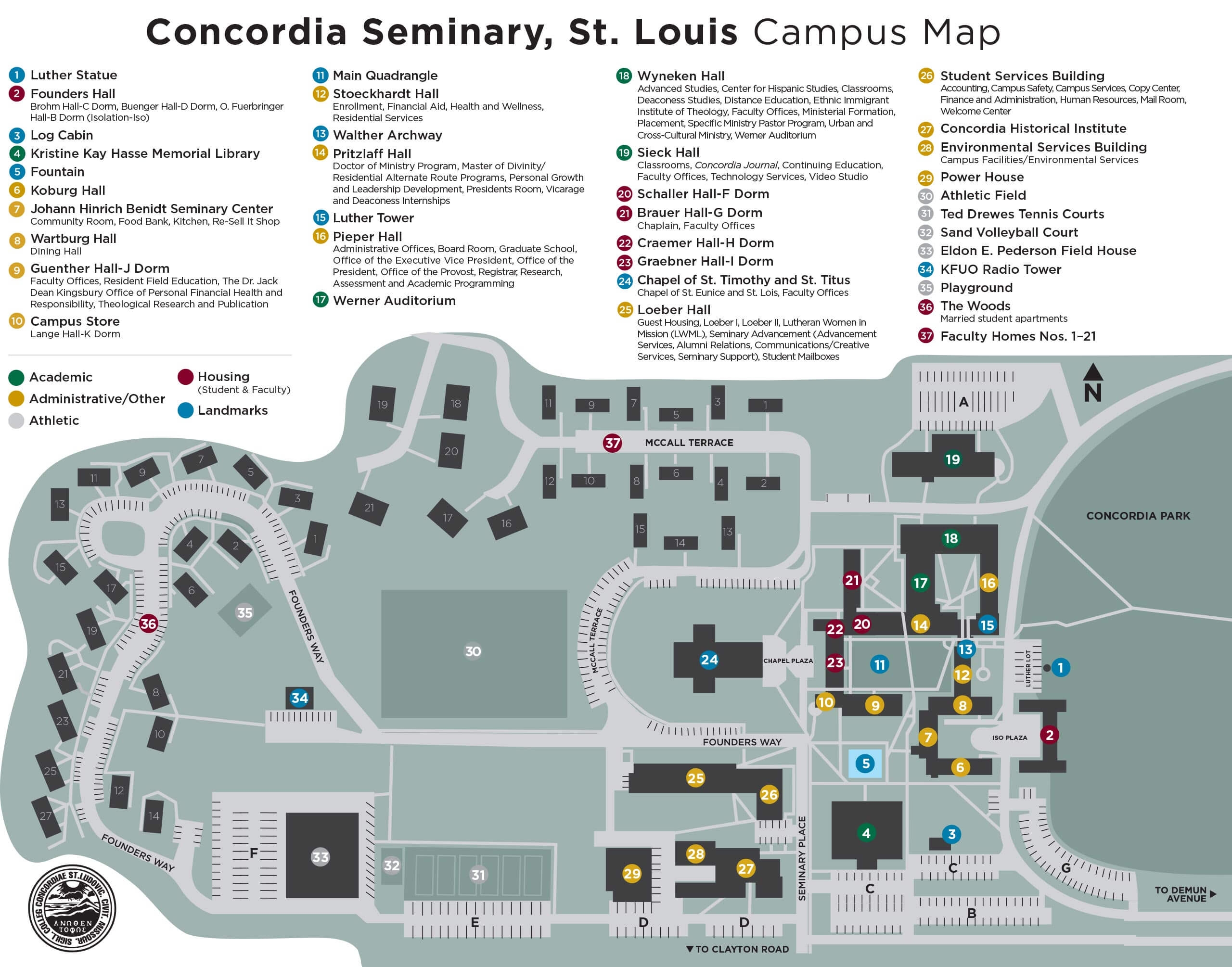 concordia campus map concordia campus map