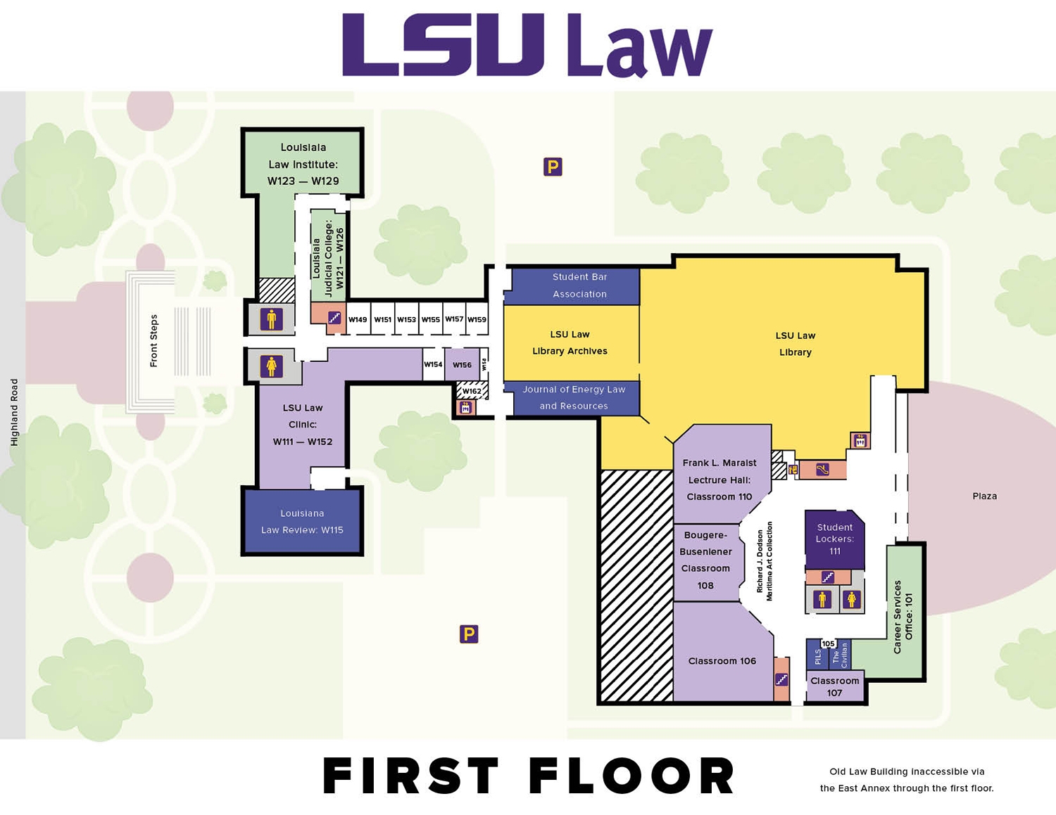 Campus Map Louisiana State University