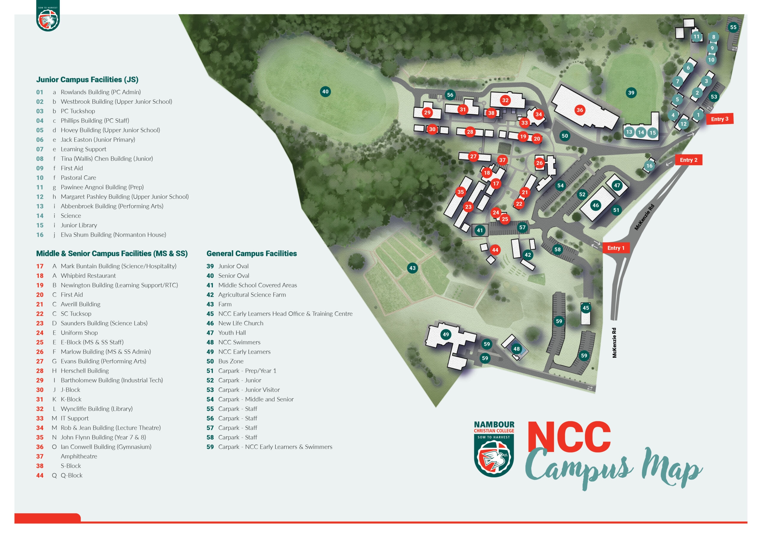 Campus Map NCC Onboarding Campus Map NCC Onboarding