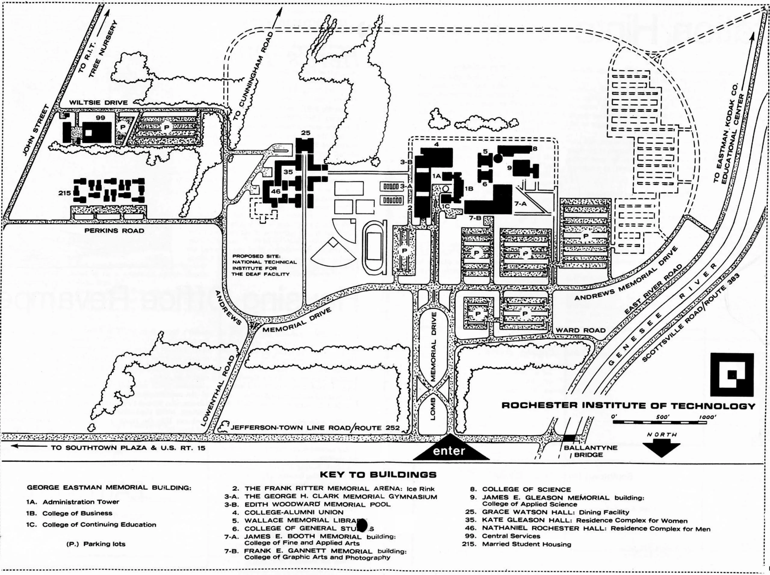 Campus Map R rit