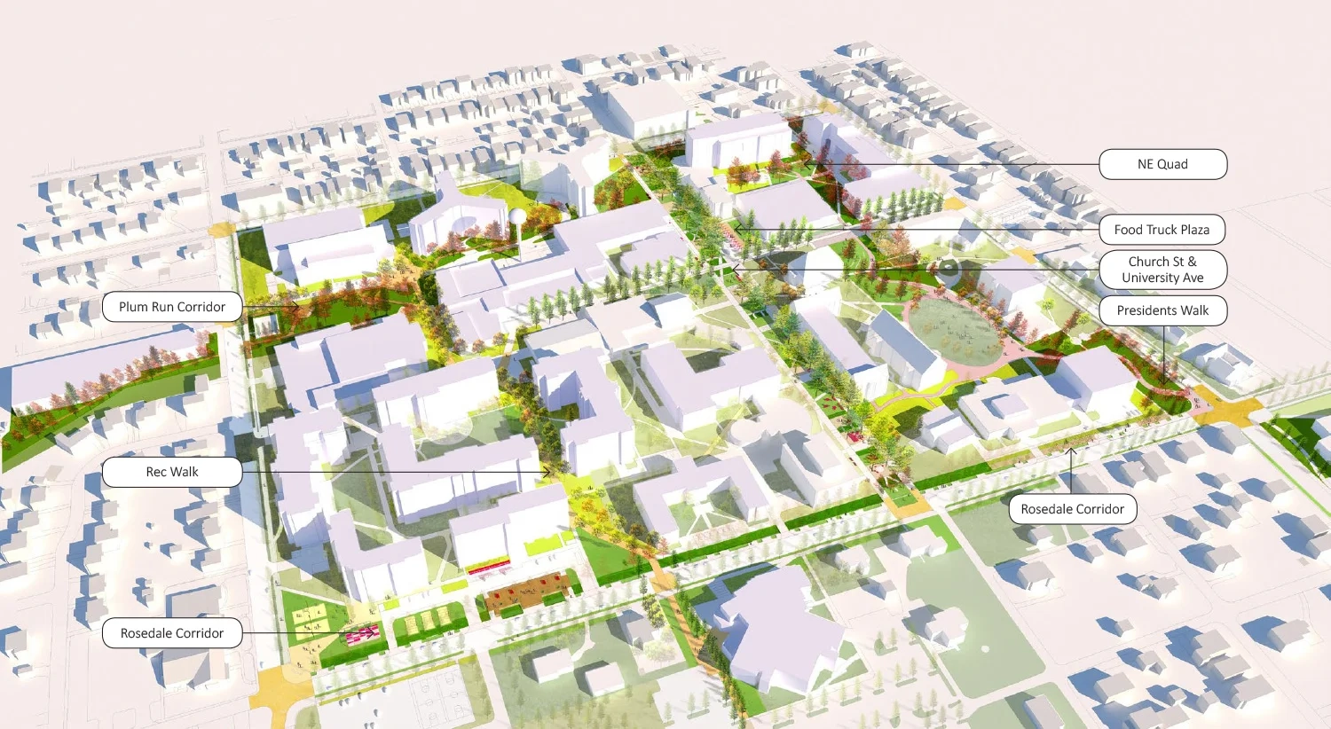 Campus Map West Chester University North Campus Gridgar
