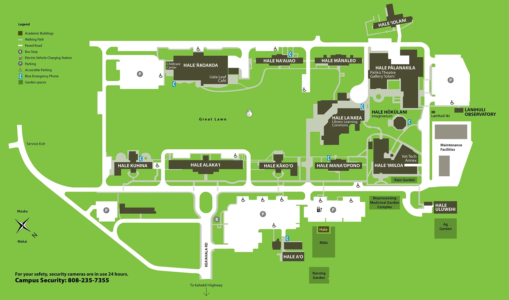 Campus Map Windward Community College