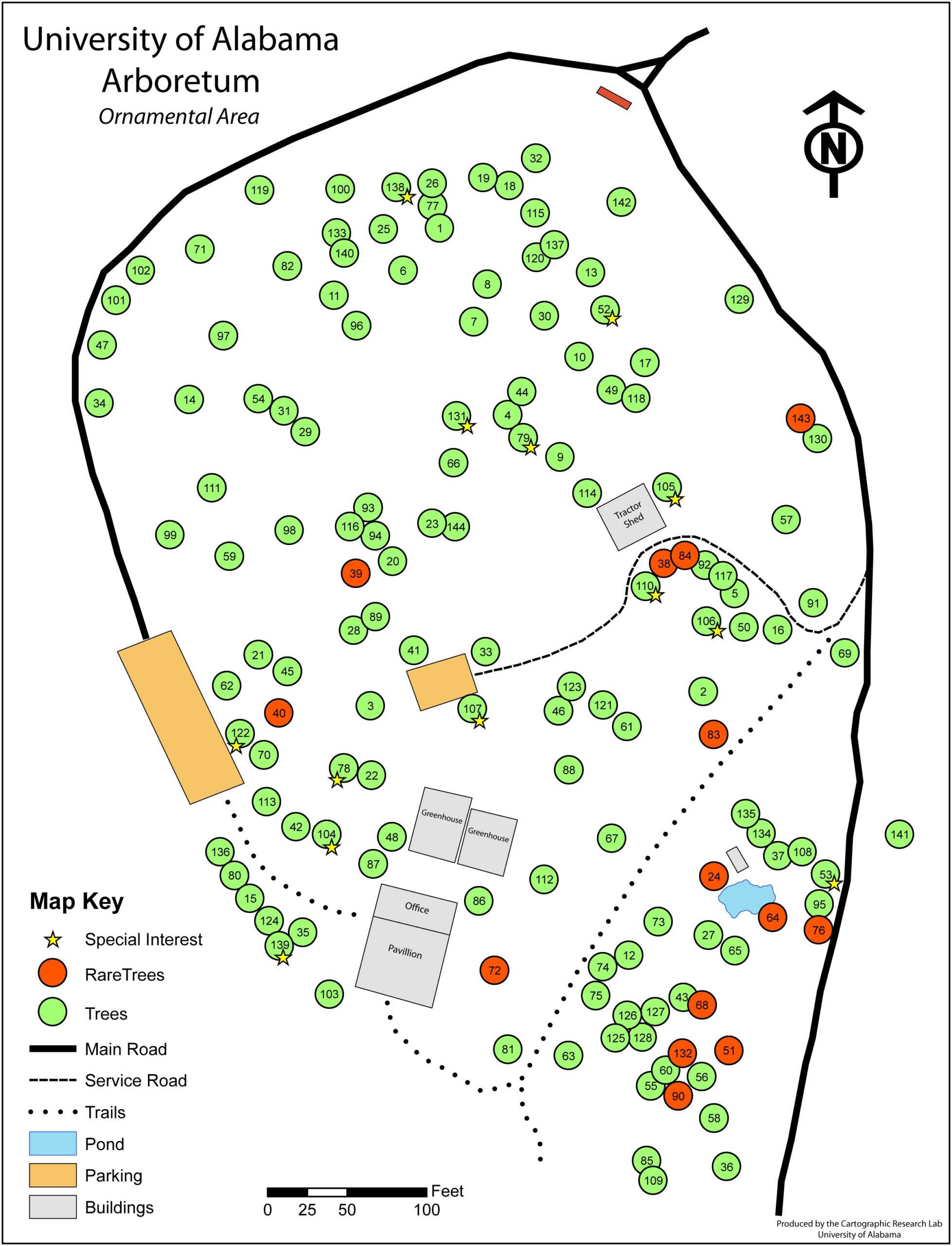 alabama campus map